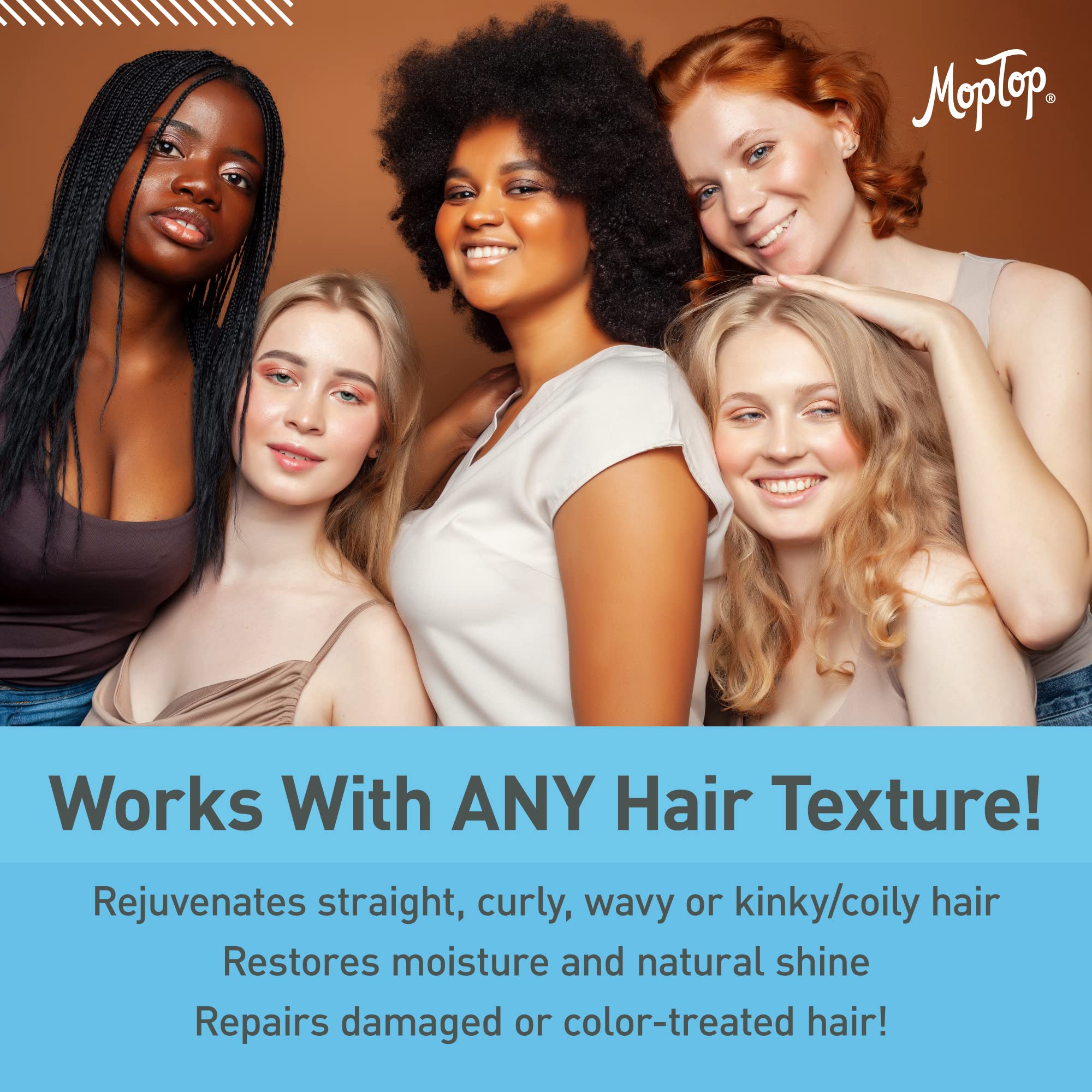 Foto 4 pulgar | Acondicionador Moptop, Hidratante Natural Diario Para Cabello, 240 Ml - Venta Internacional.