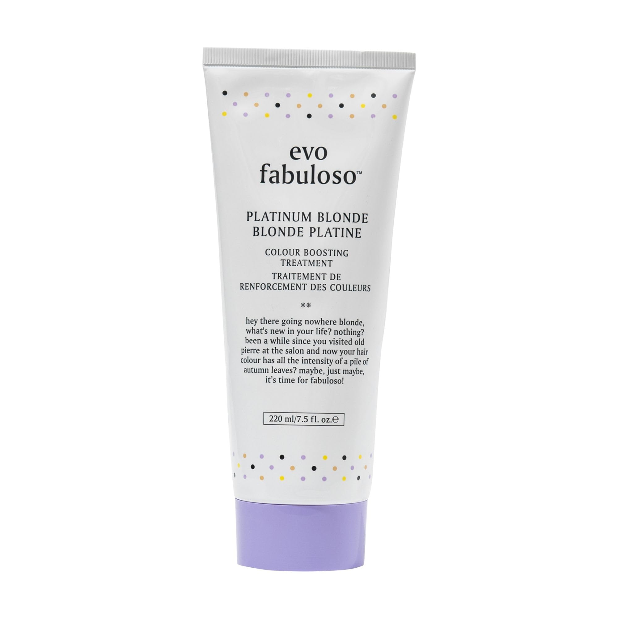 Foto 2 pulgar | Tratamiento Potenciador Del Color Evo Fabuloso Platinum Blonde 220 Ml - Venta Internacional.