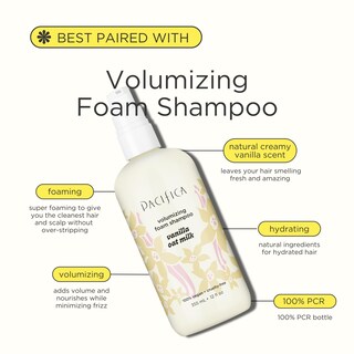 Foto 2 | Acondicionador Para El Cabello Pacifica, Leche Voluminizadora Y Vainilla, 236 Ml - Venta Internacional.