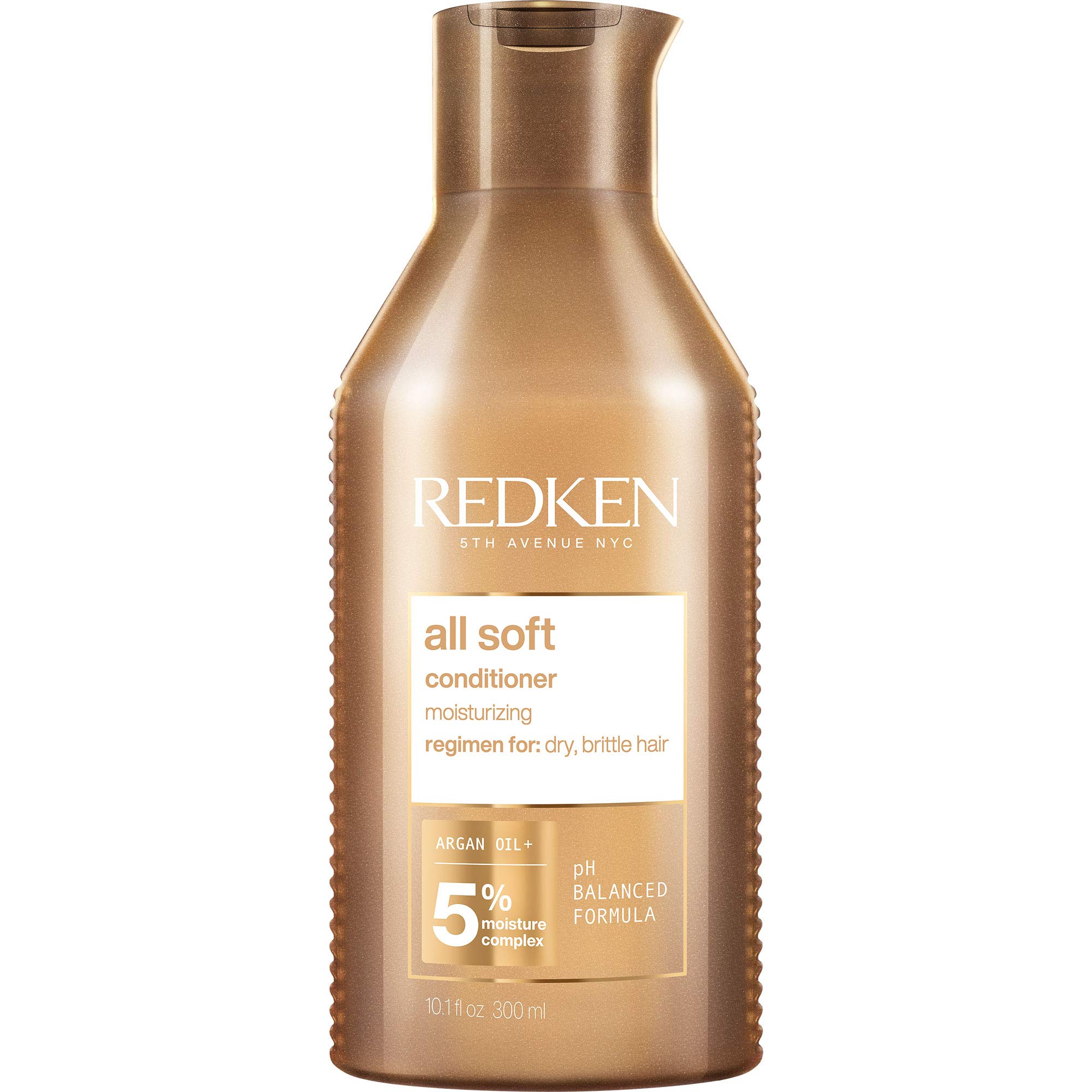 Acondicionador Redken All Soft Para Cabello Seco Y Quebradizo, 300 Ml Con Aceite De Argán - Venta Internacional.