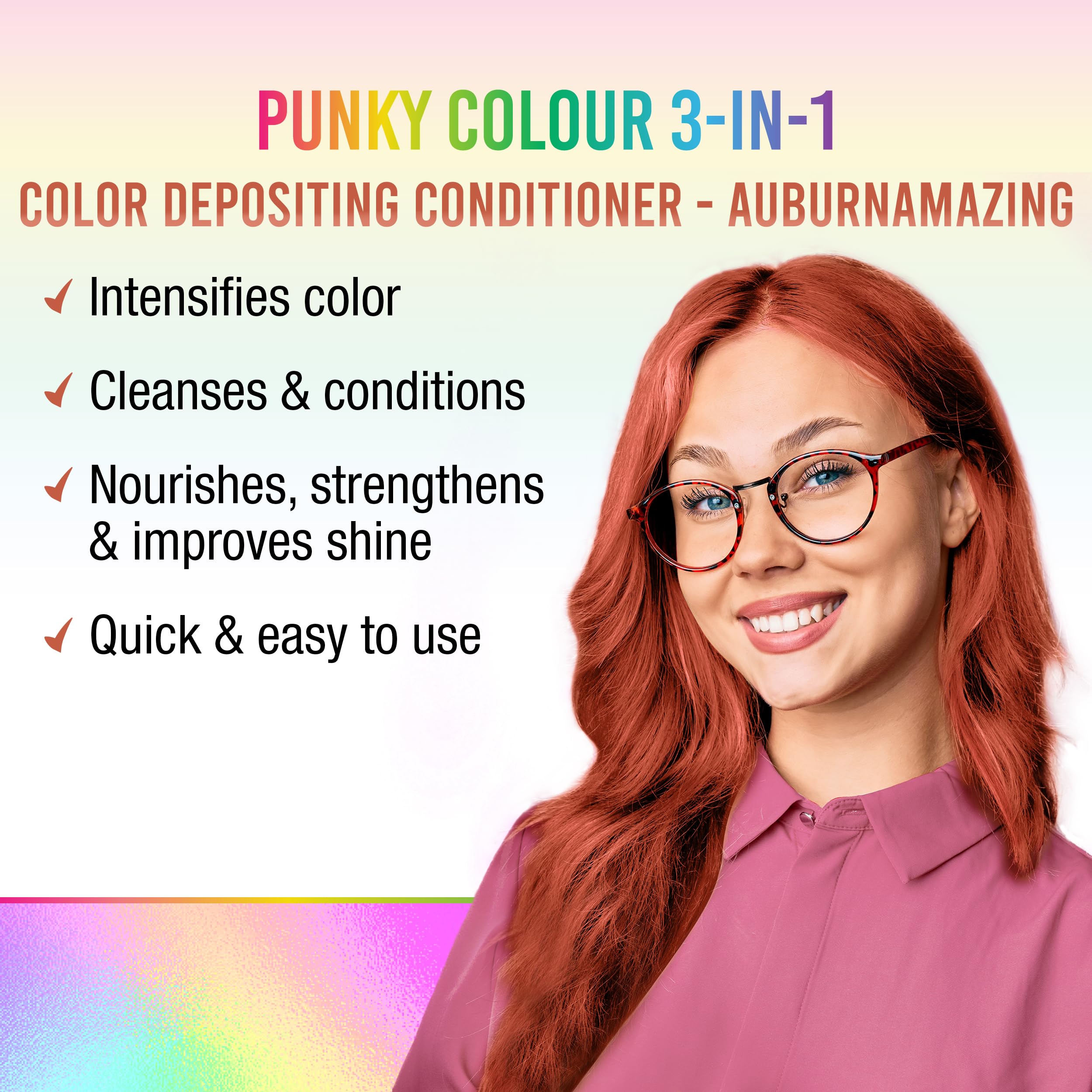 Foto 2 | Limpiador Y Acondicionador Para Cabello Color Depositing Punky Colour - Venta Internacional.