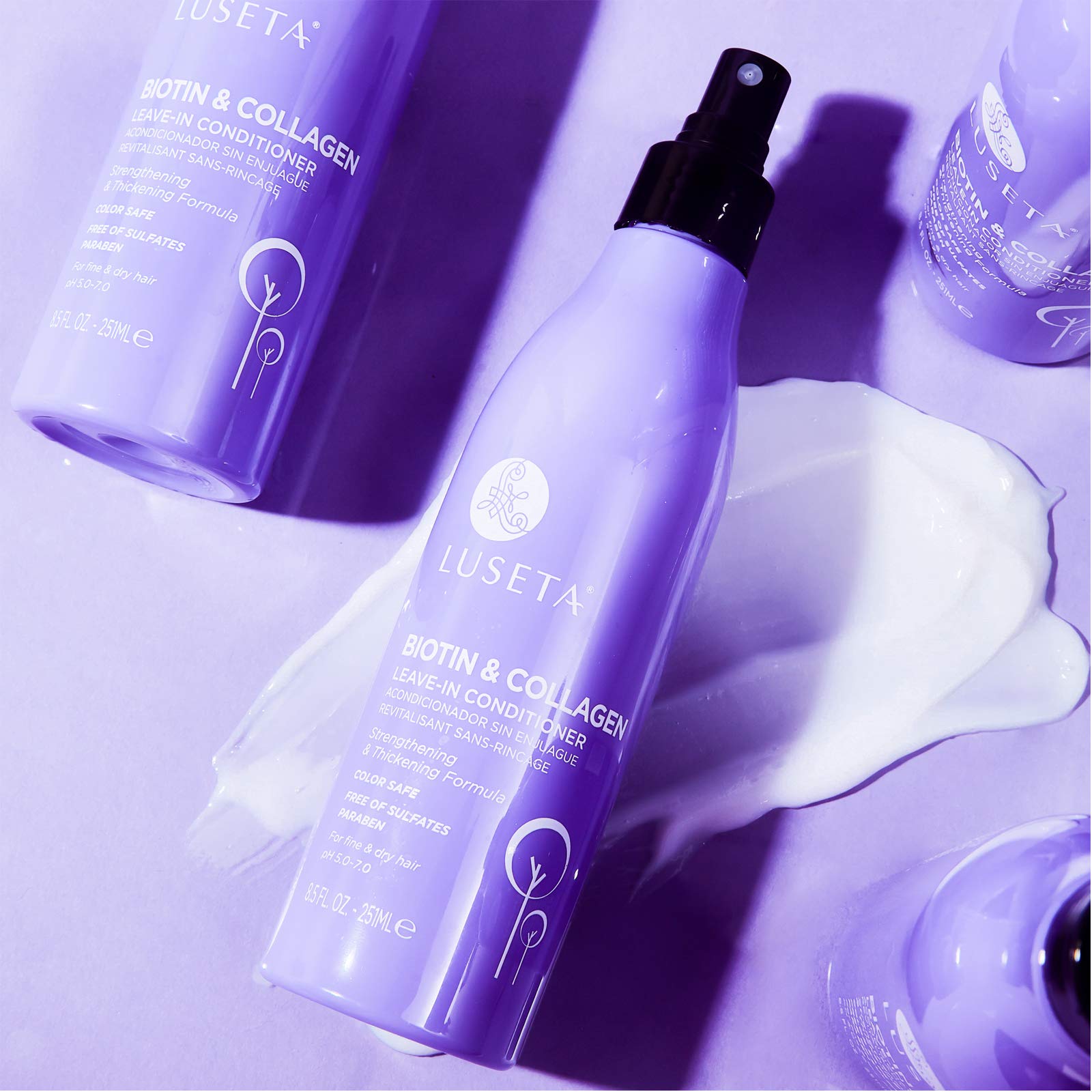 Foto 5 pulgar | Acondicionador Sin Enjuague Luseta Biotina Para Cabello Seco Y Dañado, 250 Ml - Venta Internacional.