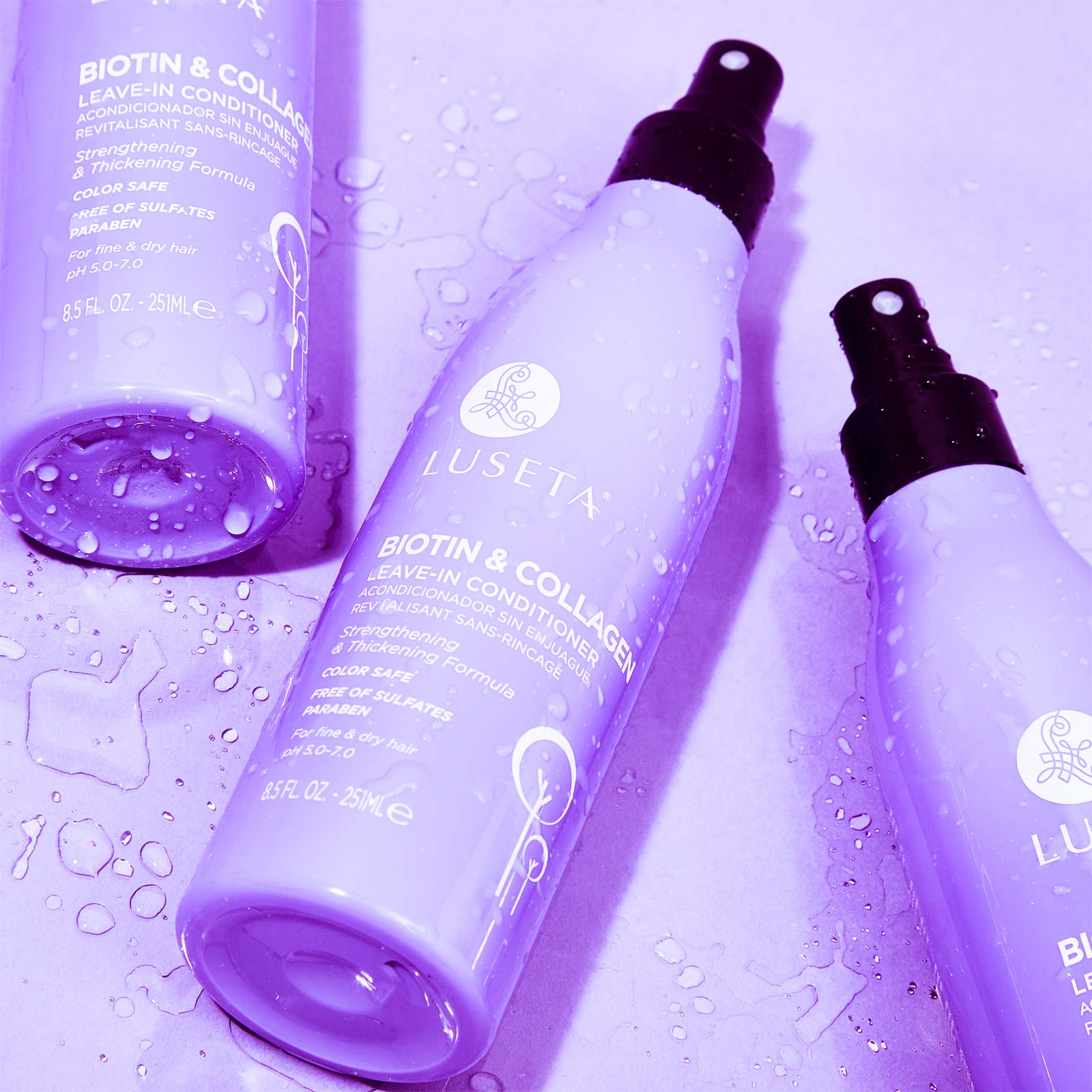 Foto 6 pulgar | Acondicionador Sin Enjuague Luseta Biotina Para Cabello Seco Y Dañado, 250 Ml - Venta Internacional.