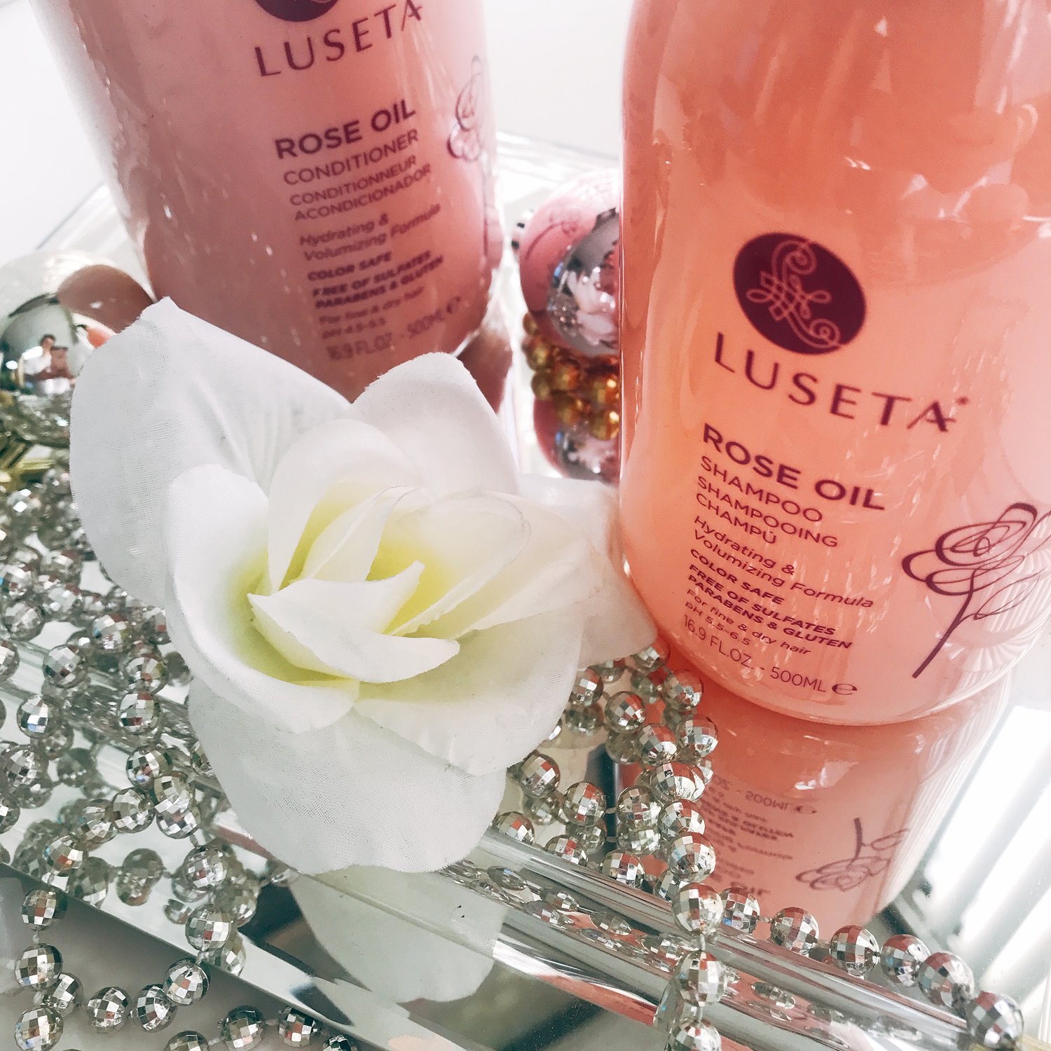 Foto 5 pulgar | Acondicionador Luseta Rose Oil Para Cabello Fino Y Seco 1l - Venta Internacional.