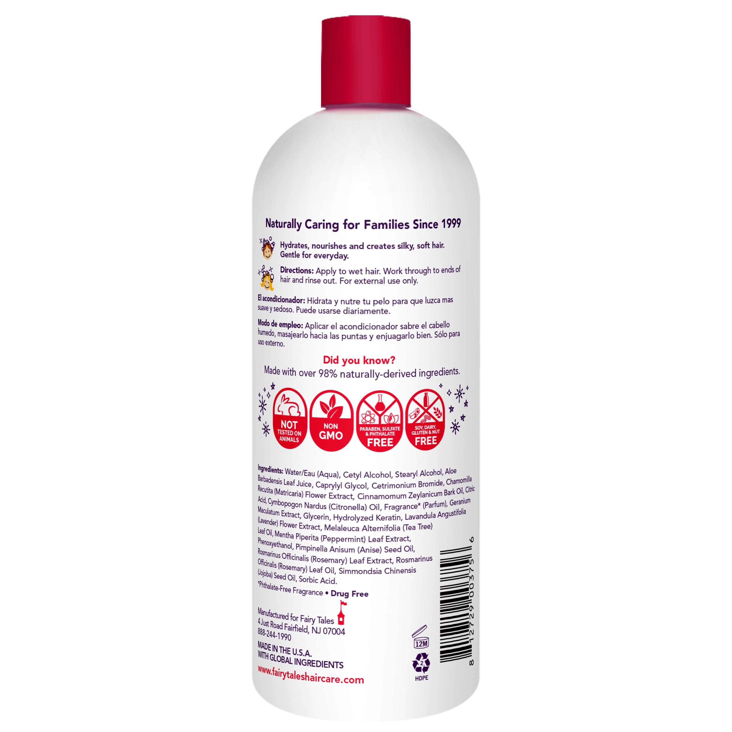 Foto 3 pulgar | Acondicionador Fairy Tales Rosemary Repel Daily Kids 960 Ml - Venta Internacional.