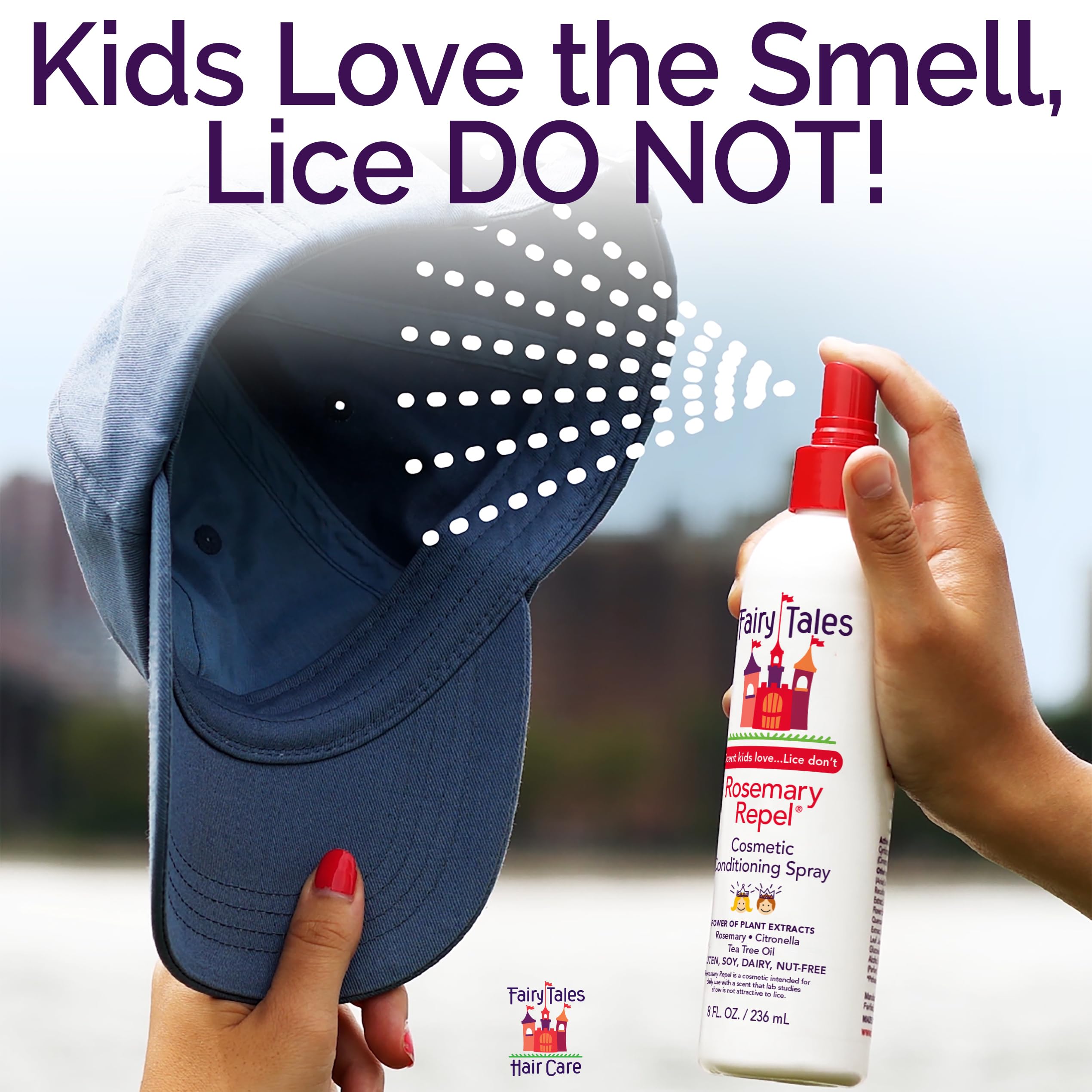Foto 5 pulgar | Acondicionador Fairy Tales Rosemary Repel Daily Kids 960 Ml - Venta Internacional.