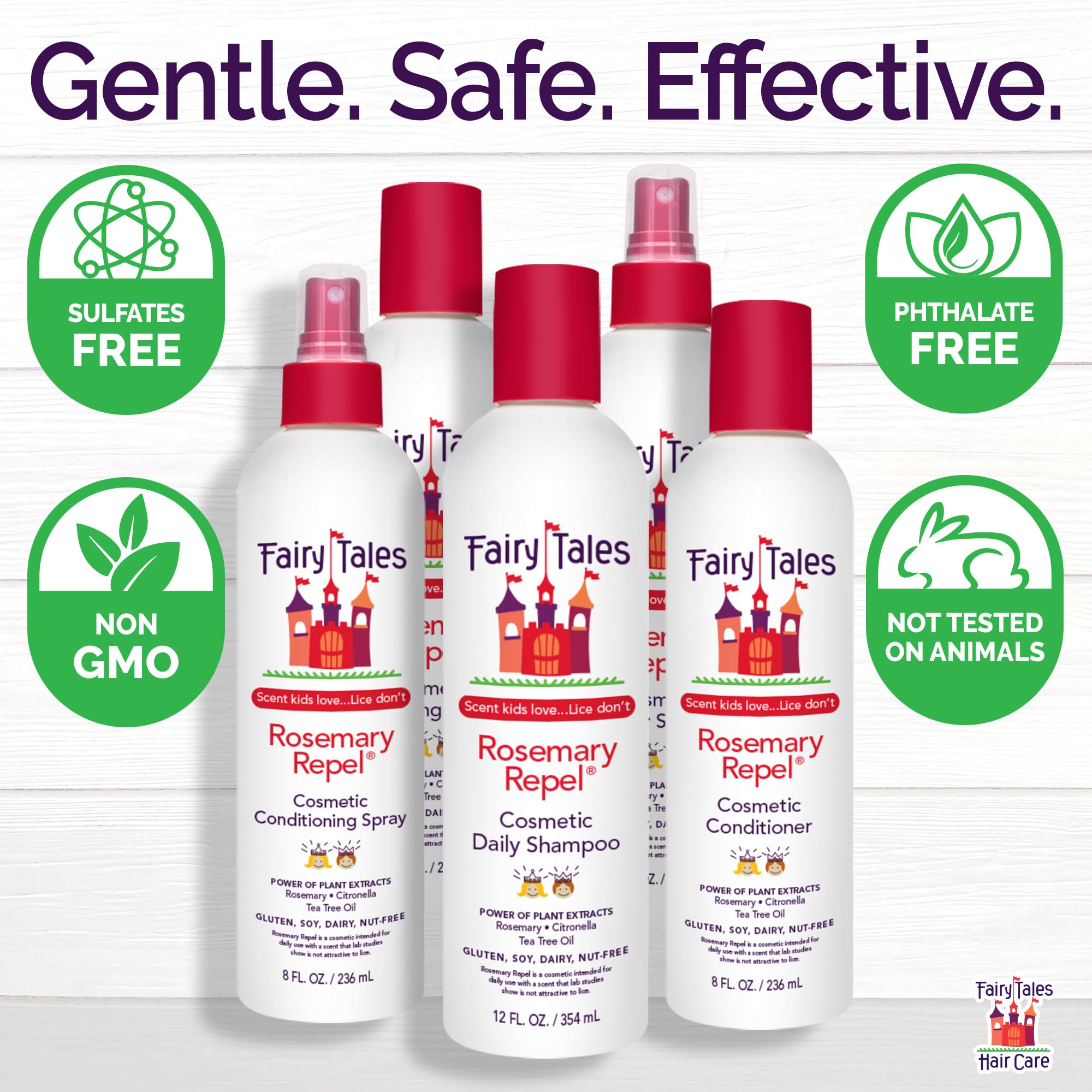 Foto 6 pulgar | Acondicionador Fairy Tales Rosemary Repel Daily Kids 960 Ml - Venta Internacional.