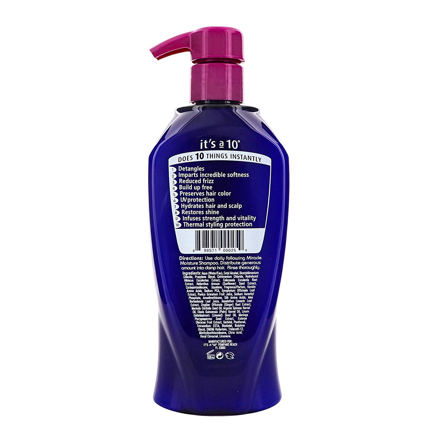 Foto 3 pulgar | Acondicionador It's A 10 Haircare Miracle Daily, 300 Ml - Venta Internacional.