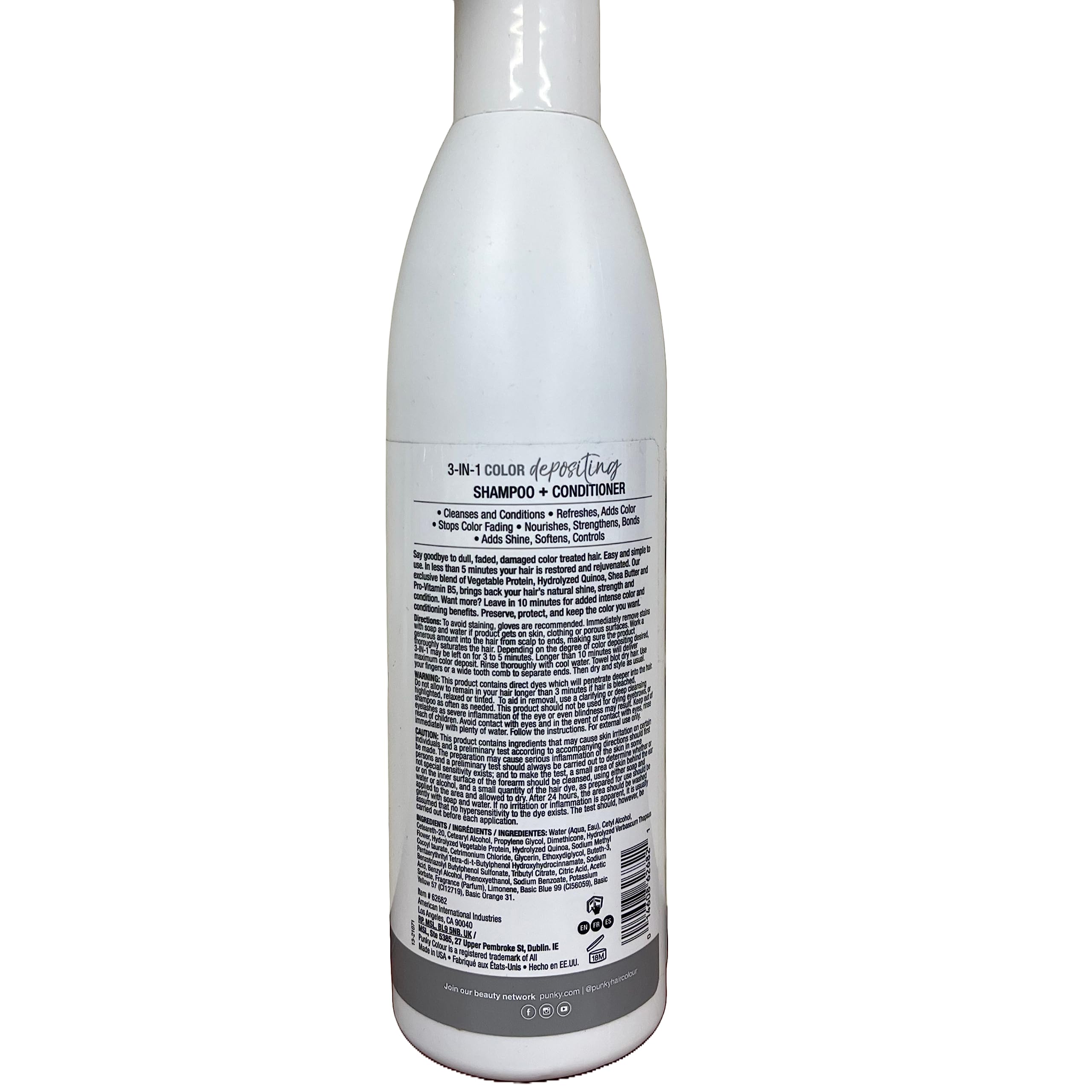 Foto 3 pulgar | Limpiador Y Acondicionador Para El Cabello Punky Colour 3 En 1 Diamondista - Venta Internacional.