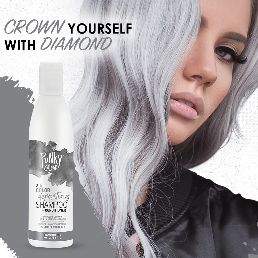 Foto 5 pulgar | Limpiador Y Acondicionador Para El Cabello Punky Colour 3 En 1 Diamondista - Venta Internacional.