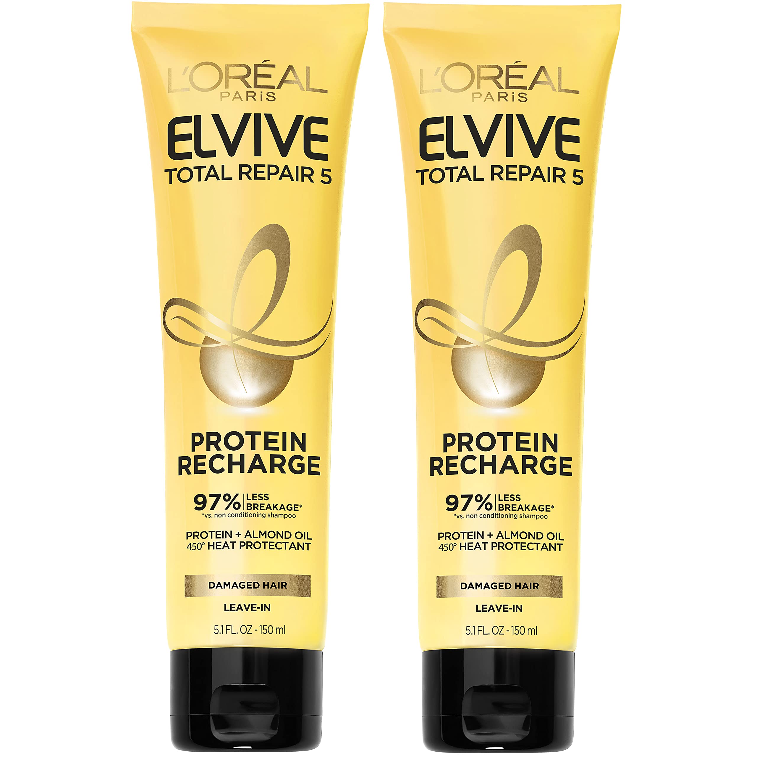 Foto 2 pulgar | Tratamiento Acondicionador Sin Enjuague L'oreal Paris Elvive 150 Ml X2 - Venta Internacional.