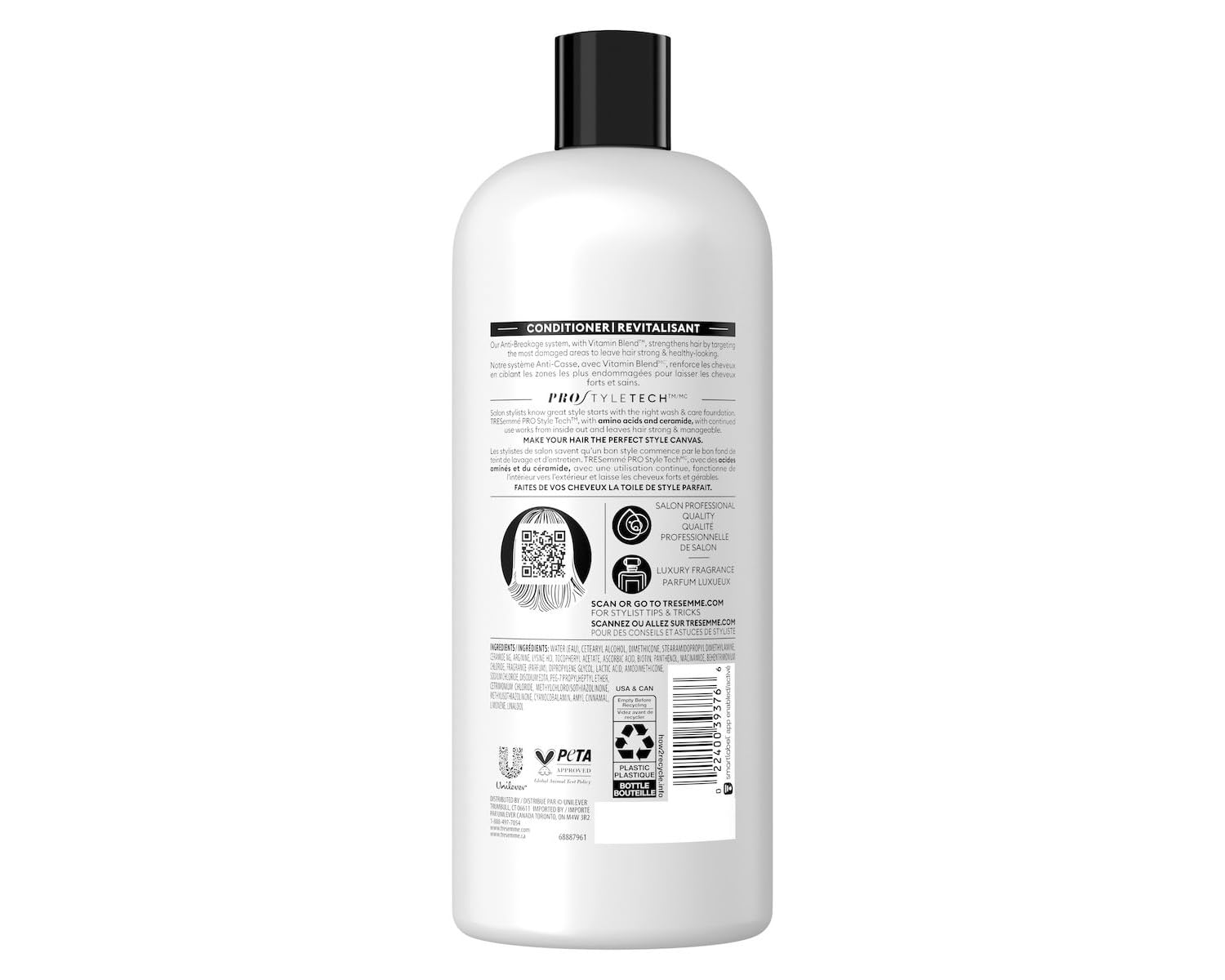 Foto 3 pulgar | Acondicionador Tresemmé Breakage Defense Con Vitamina B12, 828 Ml, Paquete De 3 - Venta Internacional.