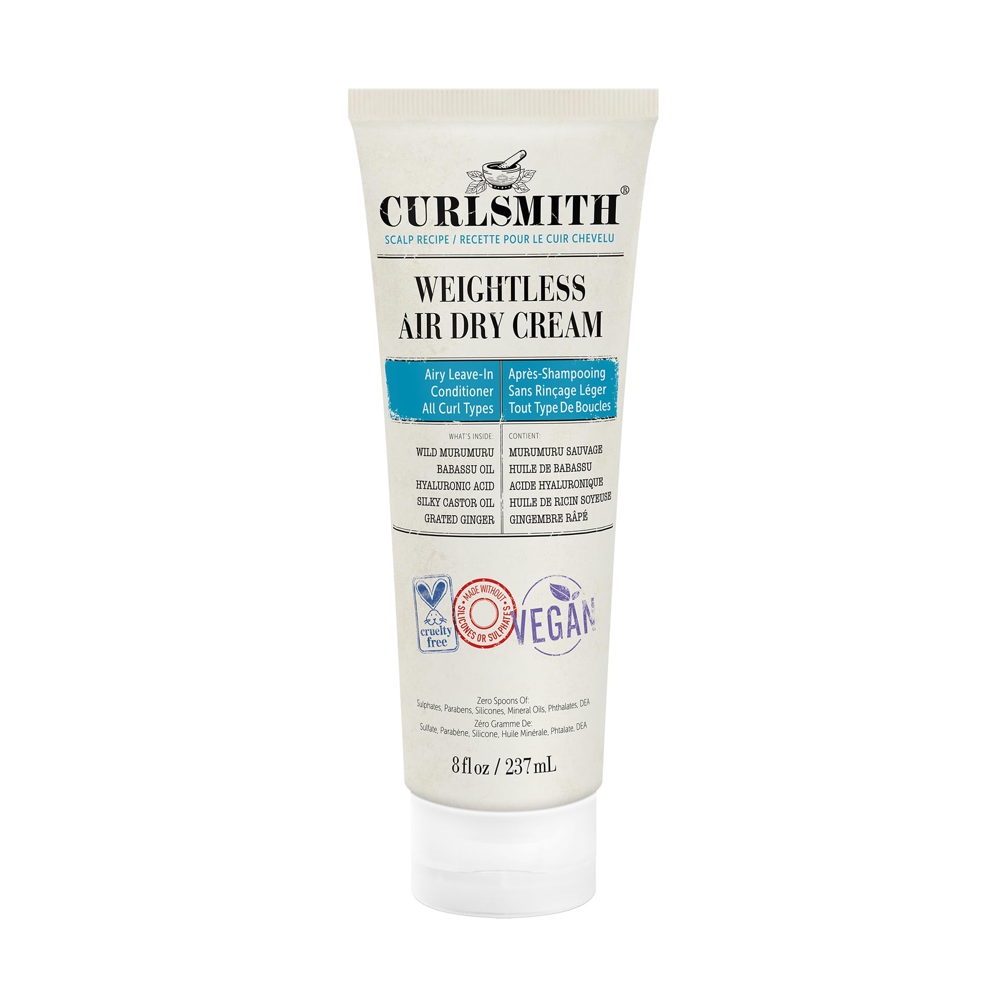 Foto 2 pulgar | Acondicionador Sin Enjuague Curlsmith Weightless Air Dry 240 Ml - Venta Internacional.