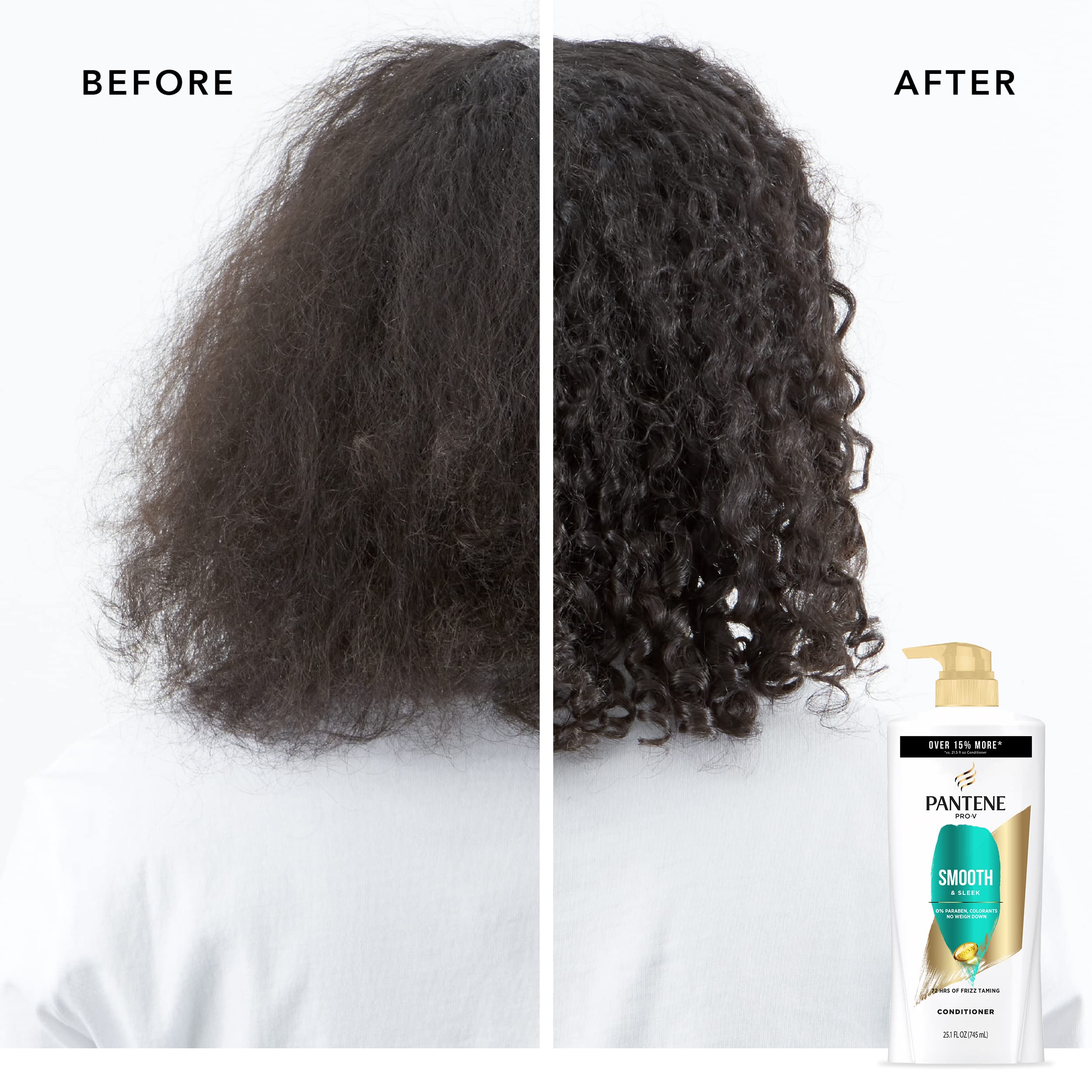 Foto 2 | Set De Acondicionador Pantene Smooth And Sleek, Paquete Doble - Venta Internacional.