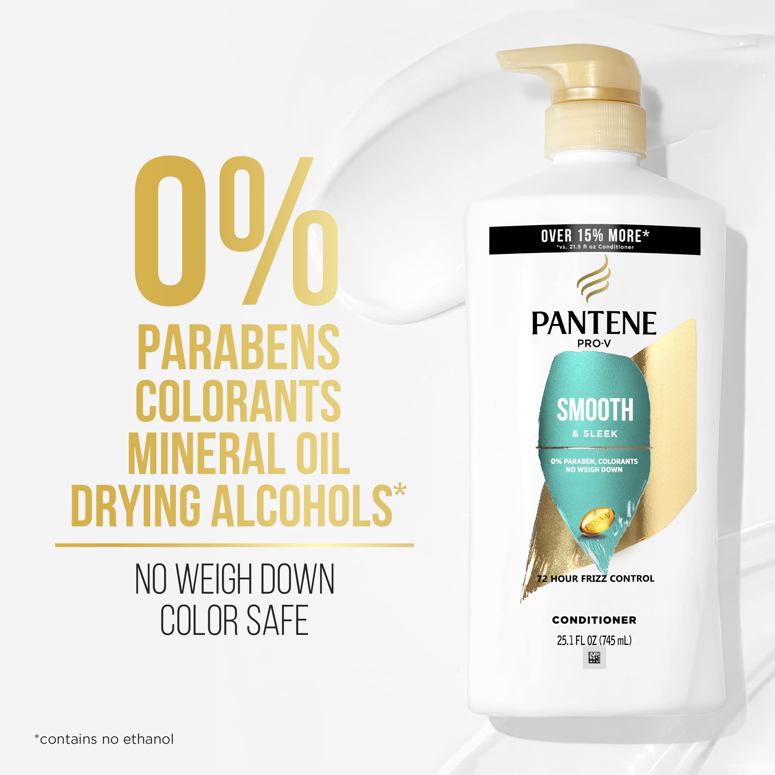 Foto 4 pulgar | Set De Acondicionador Pantene Smooth And Sleek, Paquete Doble - Venta Internacional.