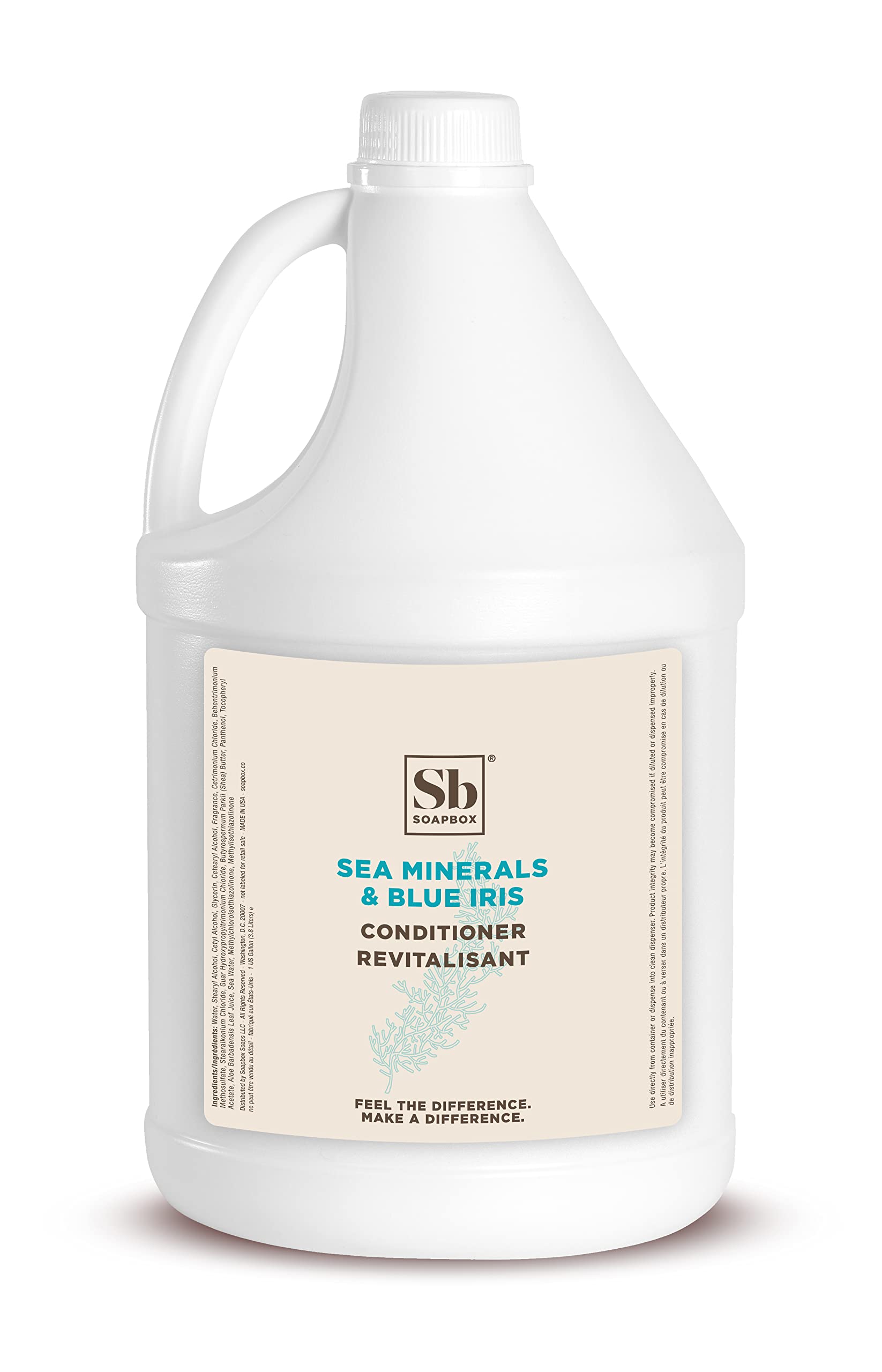 Acondicionador Hidratante Sea Minerals & Blue Iris, 3,78 L - Venta Internacional.