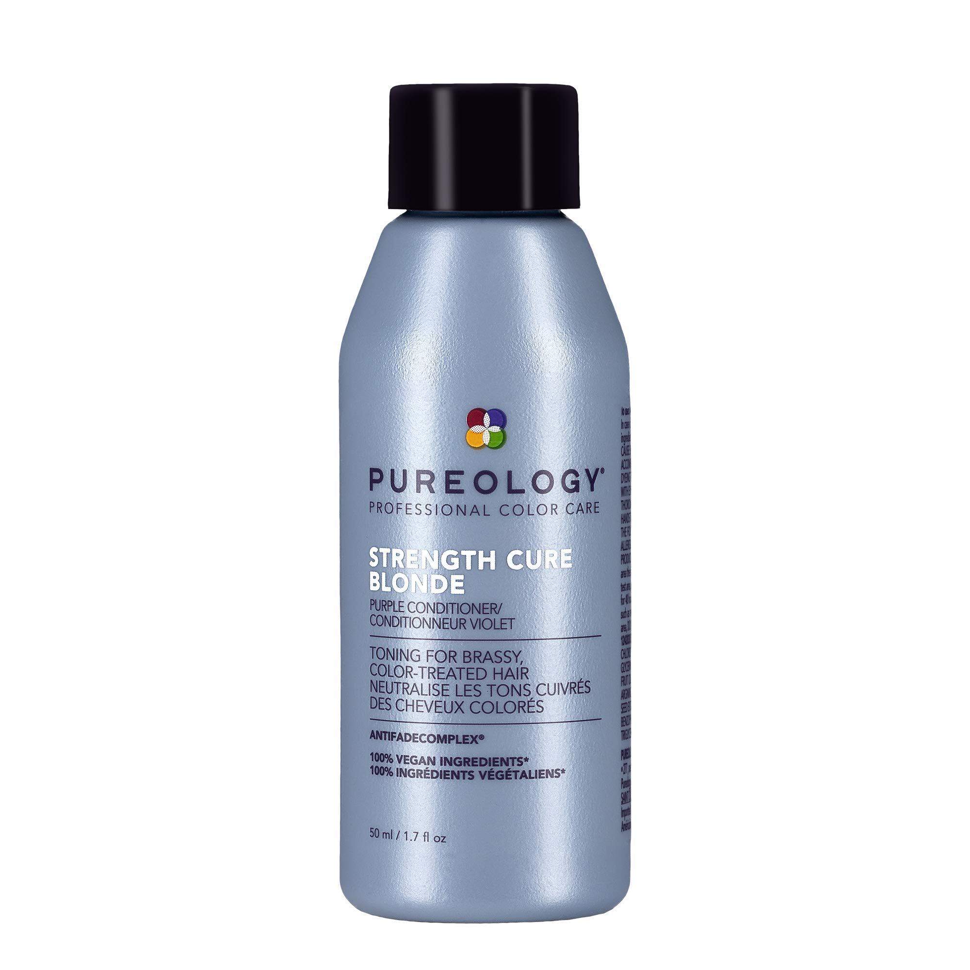 Foto 2 pulgar | Acondicionador Pureology Strength Cure Blonde Purple 50 Ml - Venta Internacional.