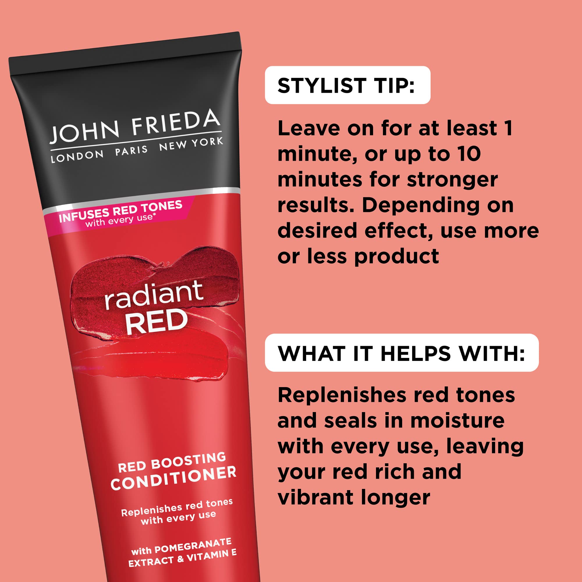 Foto 4 pulgar | Acondicionador John Frieda Radiant Red Daily 250 Ml (paquete De 2) - Venta Internacional.