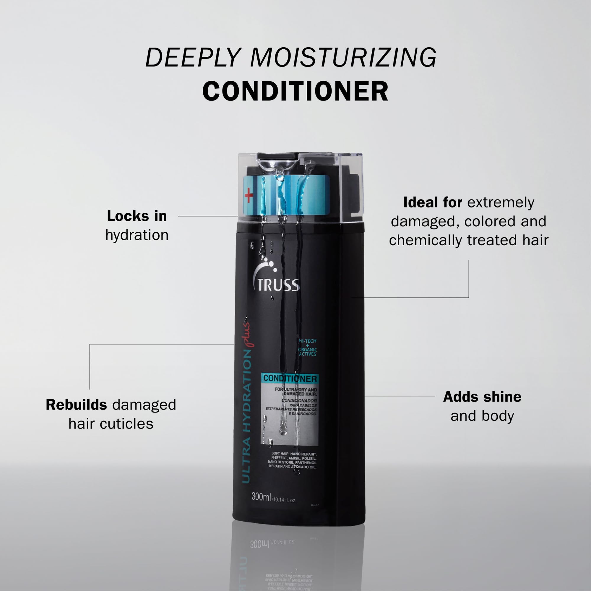 Foto 2 | Acondicionador Truss Ultra Hydration Plus Para Cabello Extremadamente Seco - Venta Internacional.