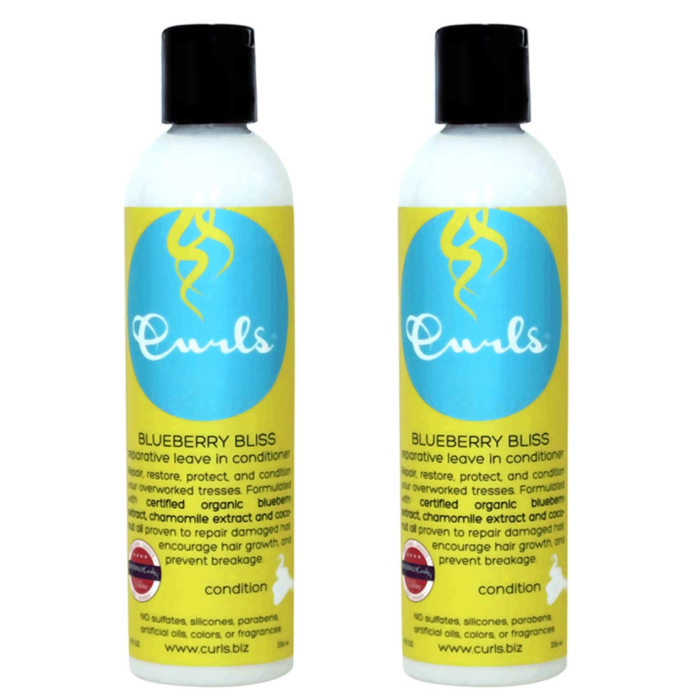 Acondicionador Leave In Curls Blueberry Bliss Reparative 240 Ml X 2 - Venta Internacional.