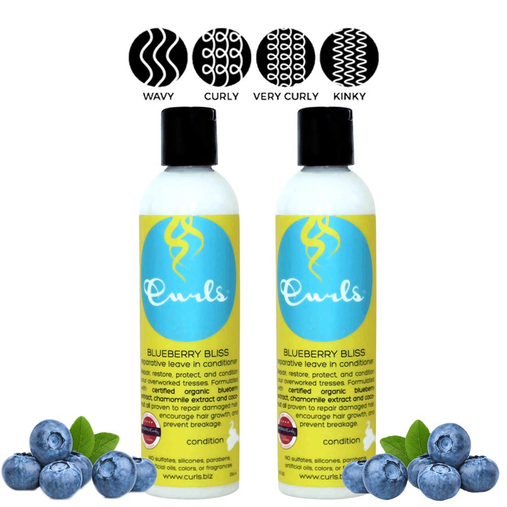 Foto 3 pulgar | Acondicionador Leave In Curls Blueberry Bliss Reparative 240 Ml X 2 - Venta Internacional.