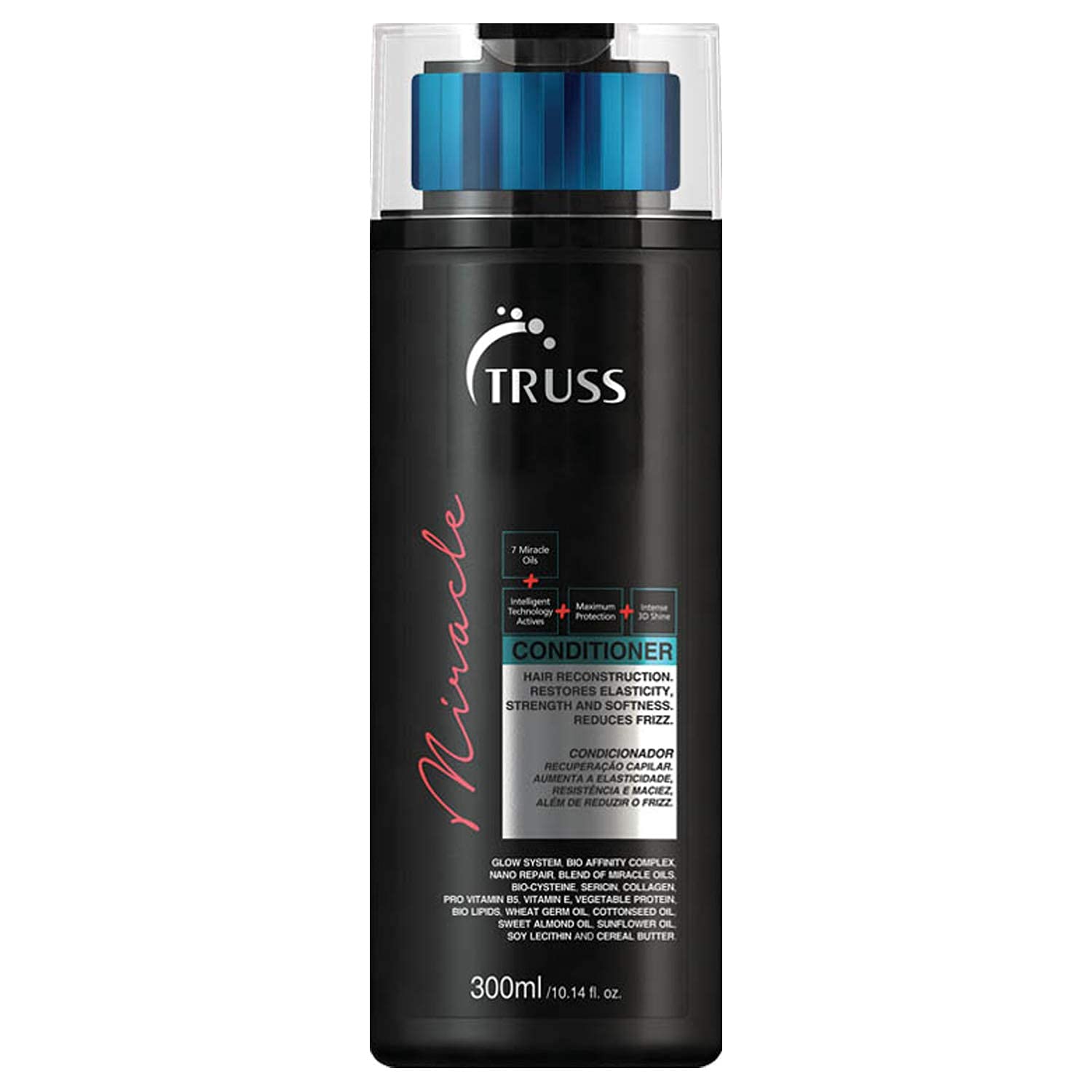Foto 2 pulgar | Acondicionador Truss Miracle Hair Antienvejecimiento 300 Ml Para Cabello Seco - Venta Internacional.