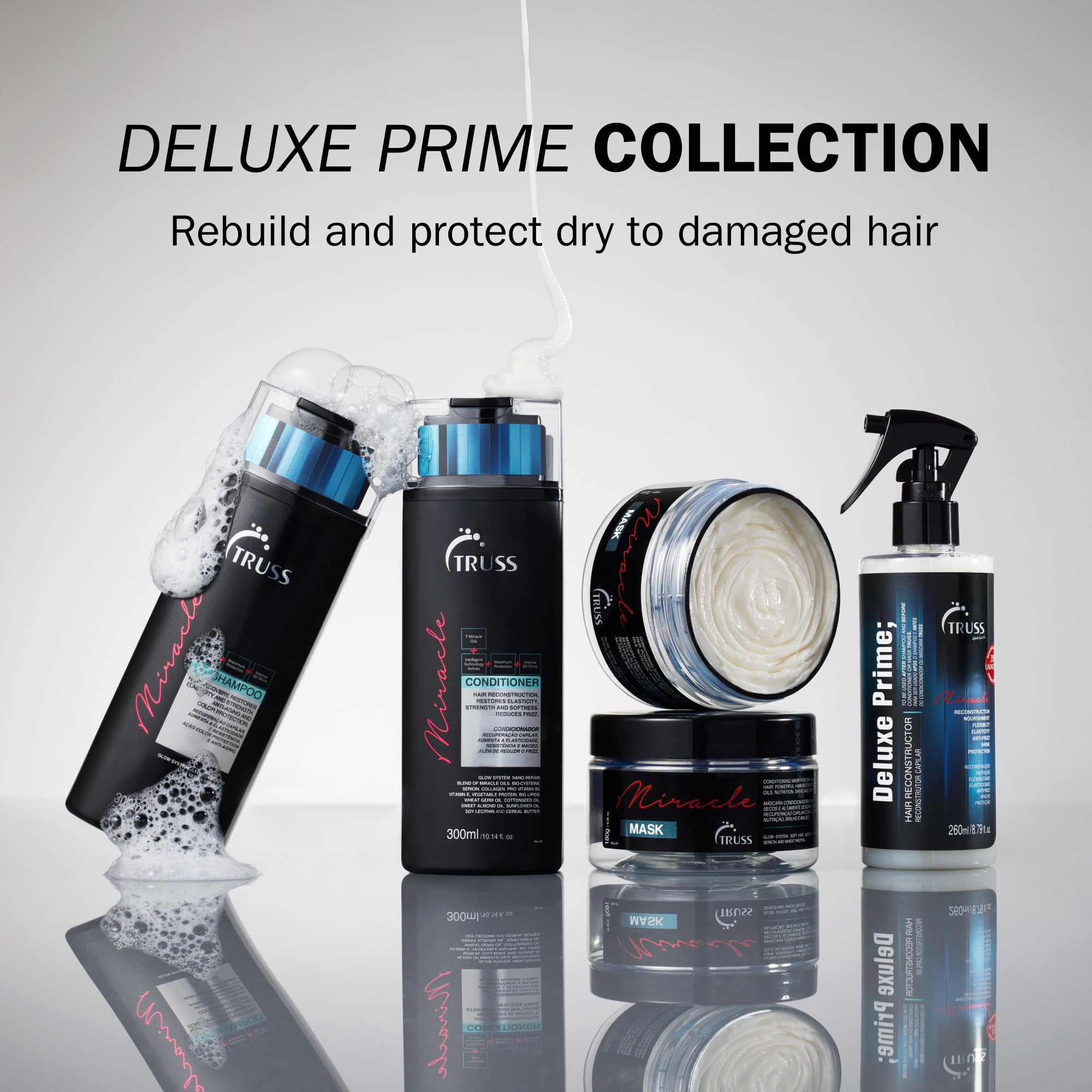 Foto 7 pulgar | Acondicionador Truss Miracle Hair Antienvejecimiento 300 Ml Para Cabello Seco - Venta Internacional.