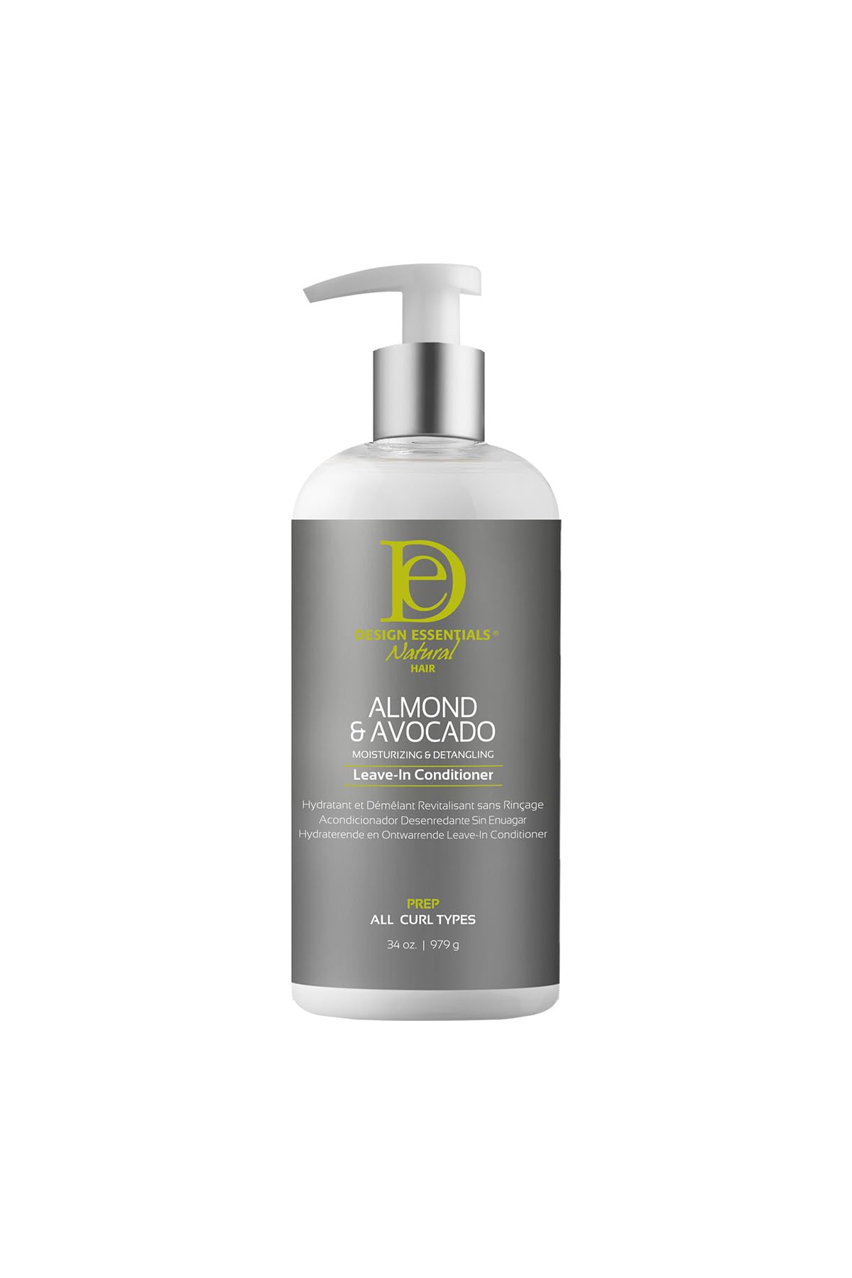 Foto 2 pulgar | Acondicionador Sin Enjuague Design Essentials Almond & Avocado, 1 Litro - Venta Internacional.