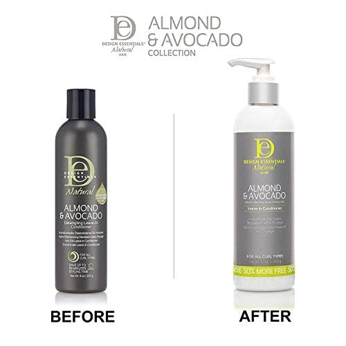 Foto 5 | Acondicionador Sin Enjuague Design Essentials Almond & Avocado, 1 Litro - Venta Internacional.