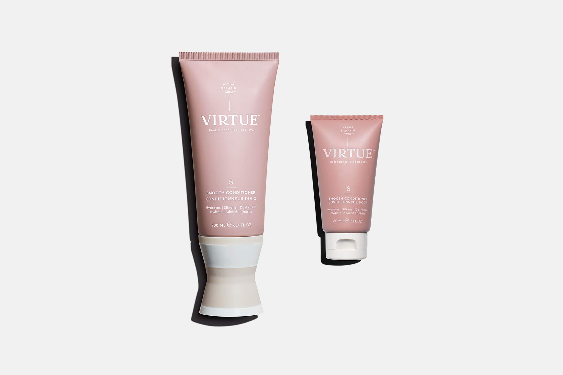 Foto 2 | Acondicionador Virtue Smooth Alpha Keratin 200 Ml Para Cabello Encrespado - Venta Internacional.