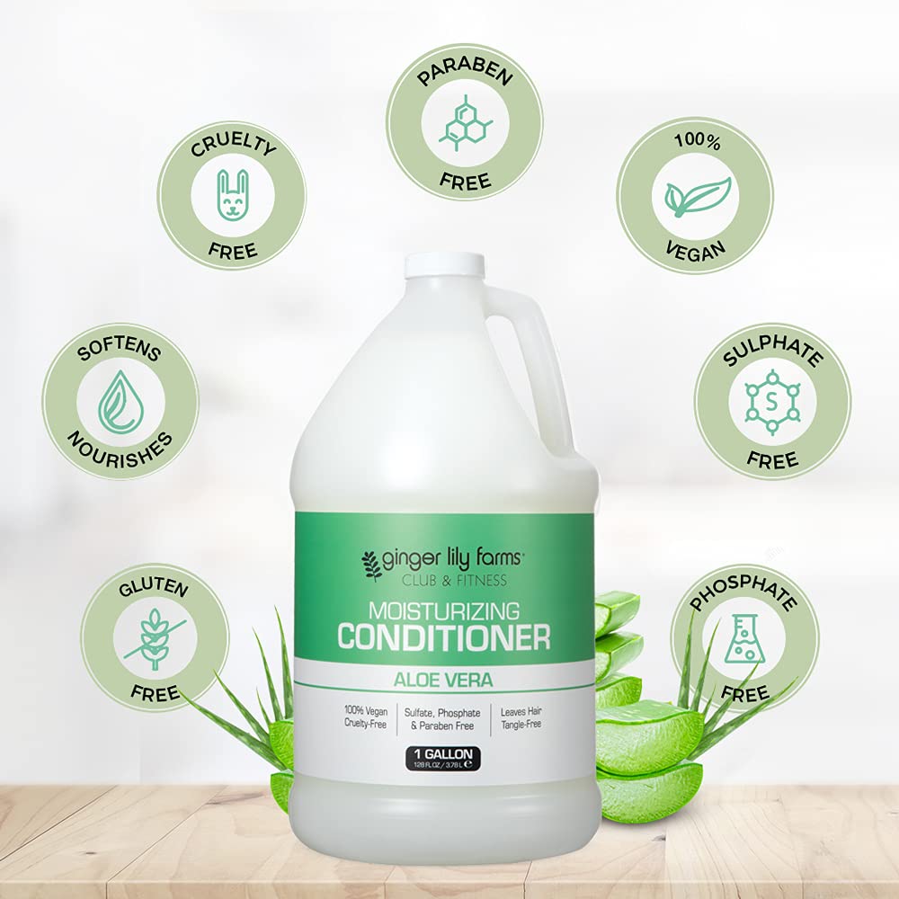 Foto 5 pulgar | Acondicionador Ginger Lily Farms Club & Fitness 3,8 L Para Cabello Seco - Venta Internacional.