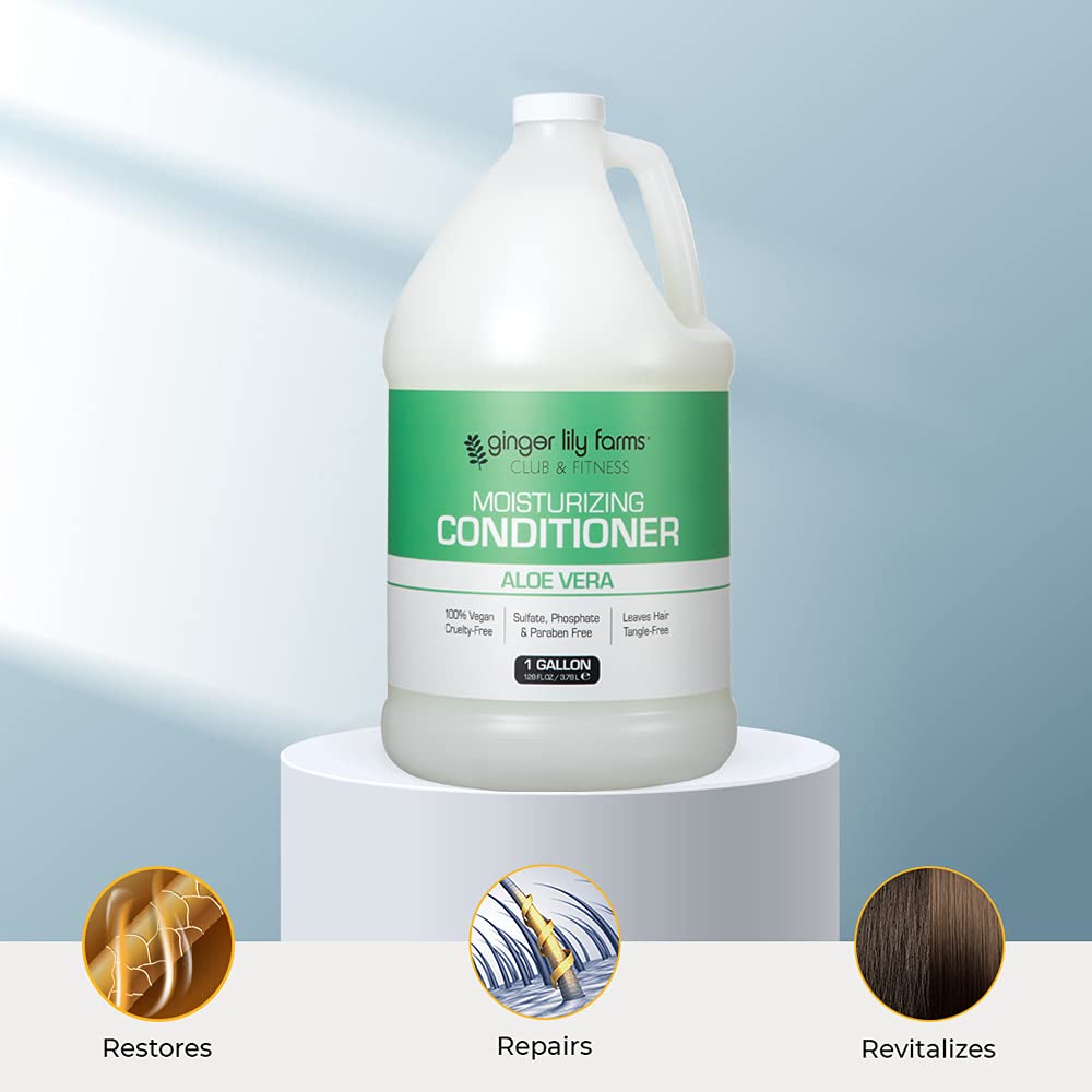 Foto 6 pulgar | Acondicionador Ginger Lily Farms Club & Fitness 3,8 L Para Cabello Seco - Venta Internacional.