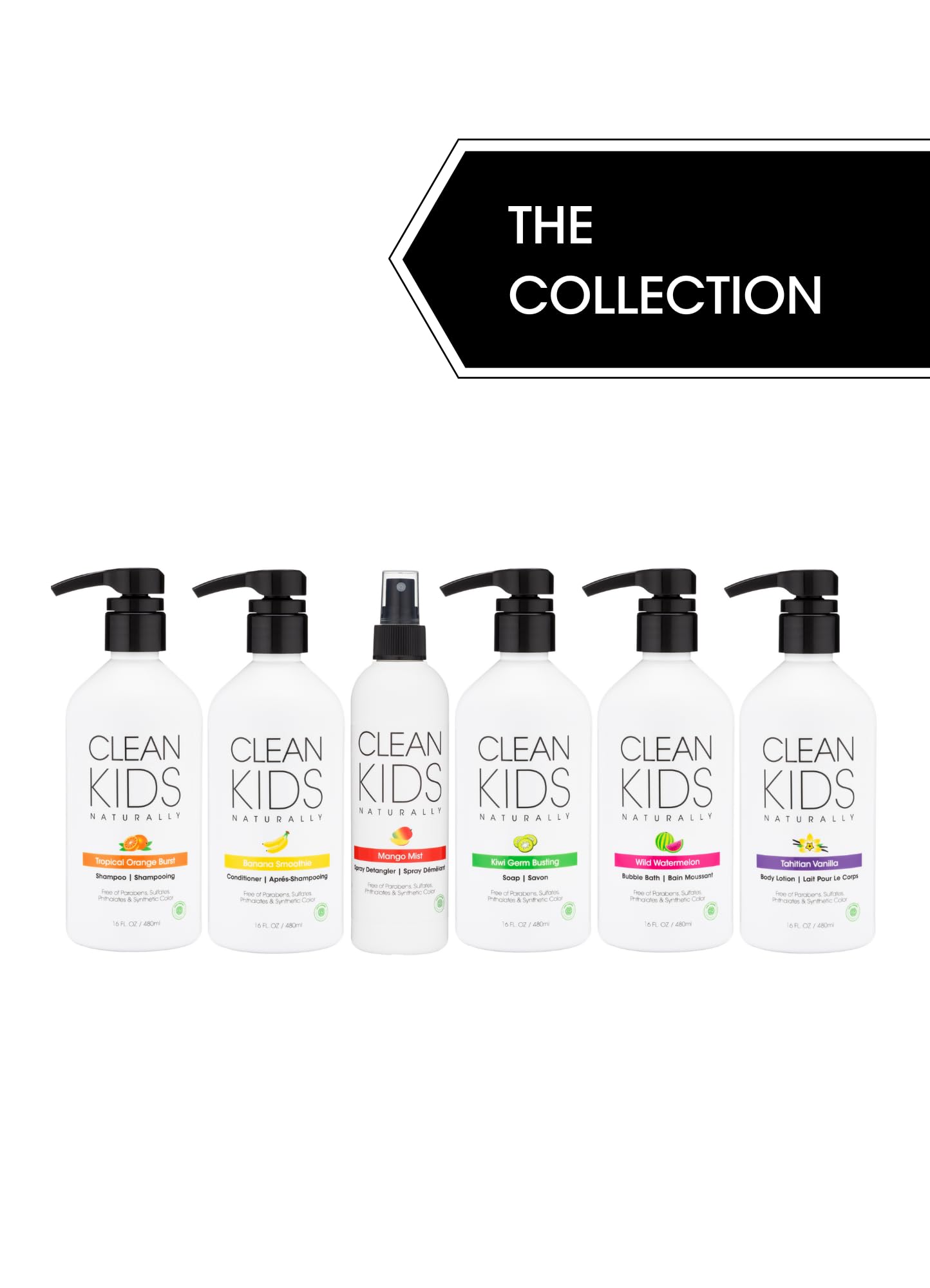 Foto 6 pulgar | Acondicionador Gabriel Cosmetics Clean Kids Banana Smoothie 480 Ml - Venta Internacional.