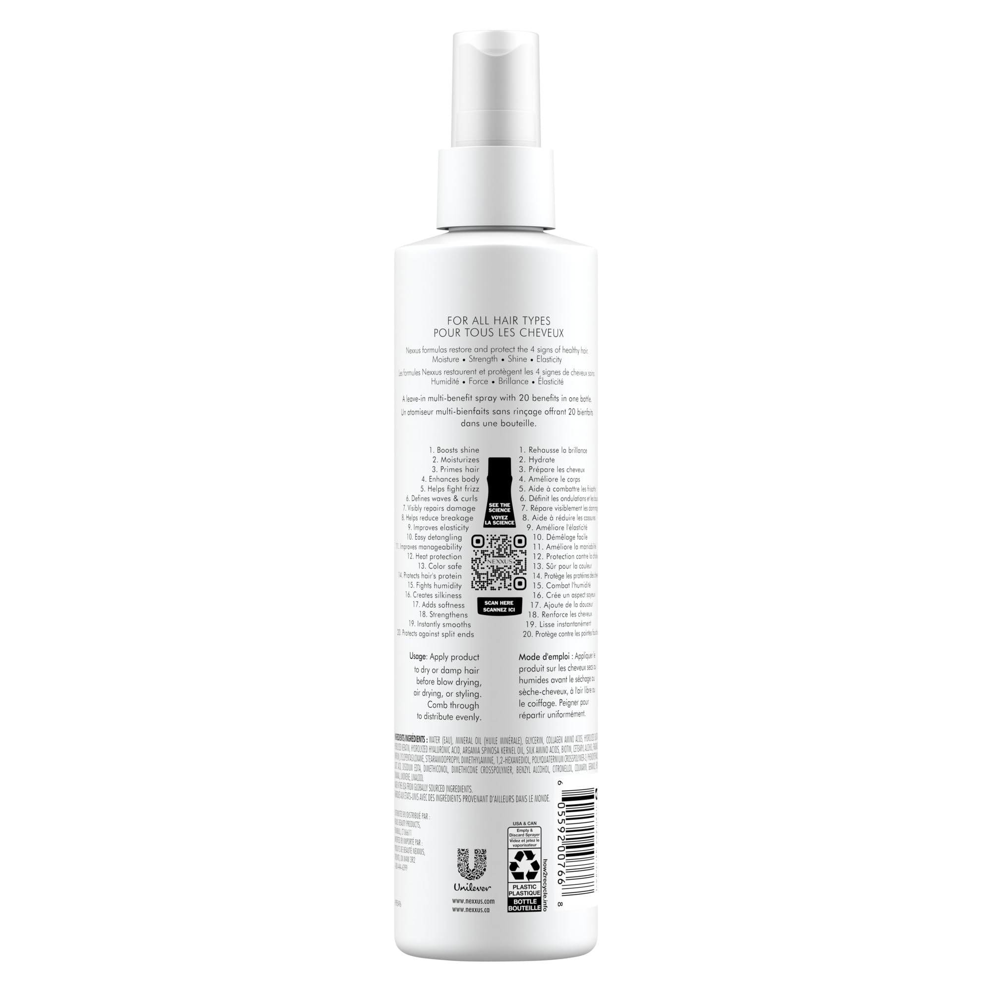 Foto 3 pulgar | Acondicionador Sin Enjuague En Aerosol Nexxus Humectress 20 En 1, 250 Ml - Venta Internacional.