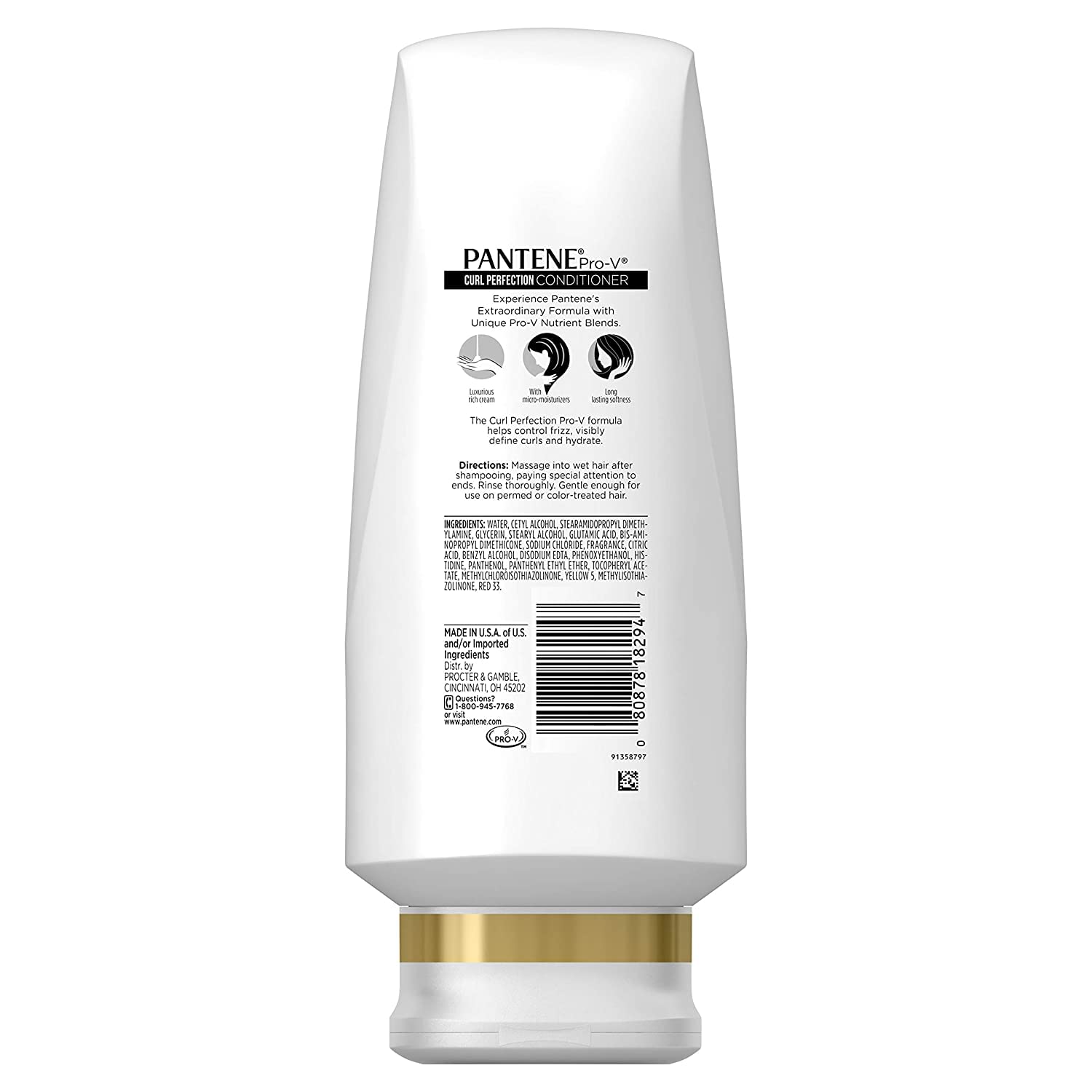 Foto 2 | Acondicionador Pantene Pro-v Curl Perfection 360 Ml (paquete De 2) - Venta Internacional.