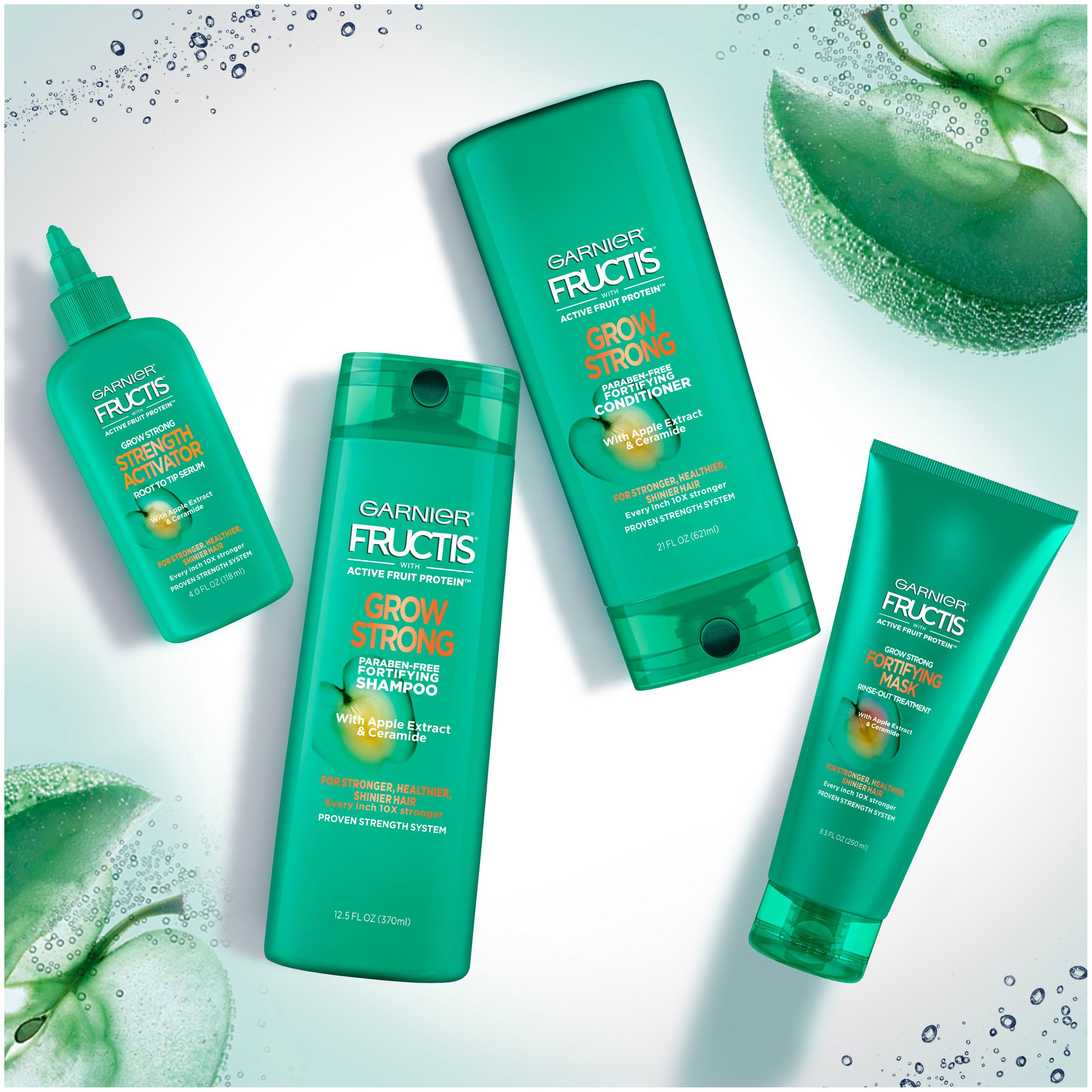 Foto 3 pulgar | Acondicionador Garnier Fructis Grow Strong 360 Ml - Venta Internacional.