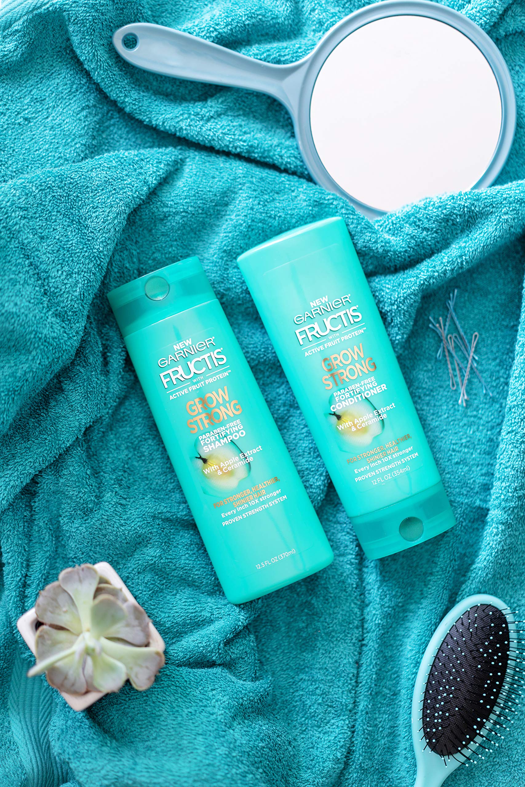 Foto 4 pulgar | Acondicionador Garnier Fructis Grow Strong 360 Ml - Venta Internacional.