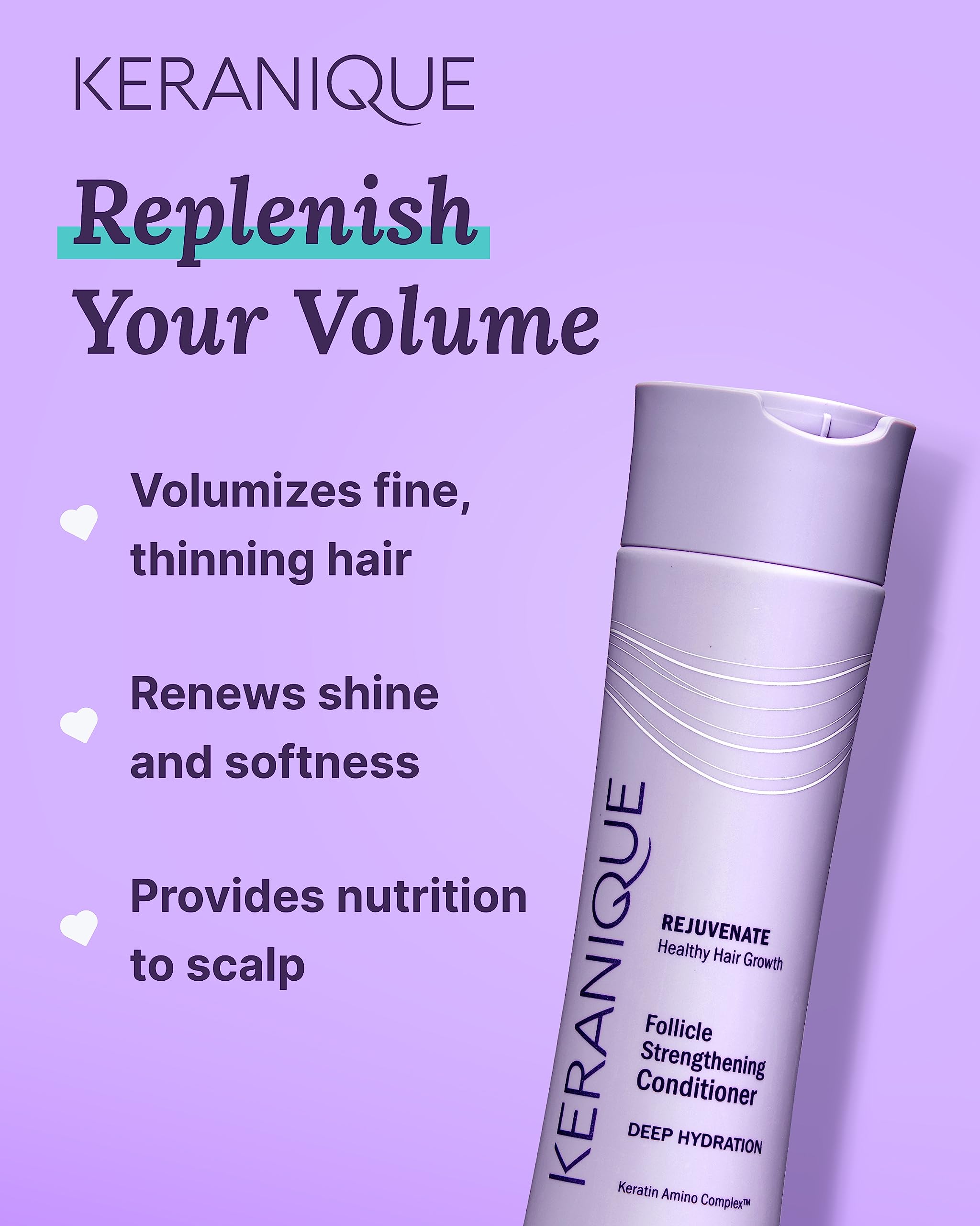 Foto 5 pulgar | Acondicionador Keranique Hydrating Deep Para Mujeres Con Cabello Seco - Venta Internacional.
