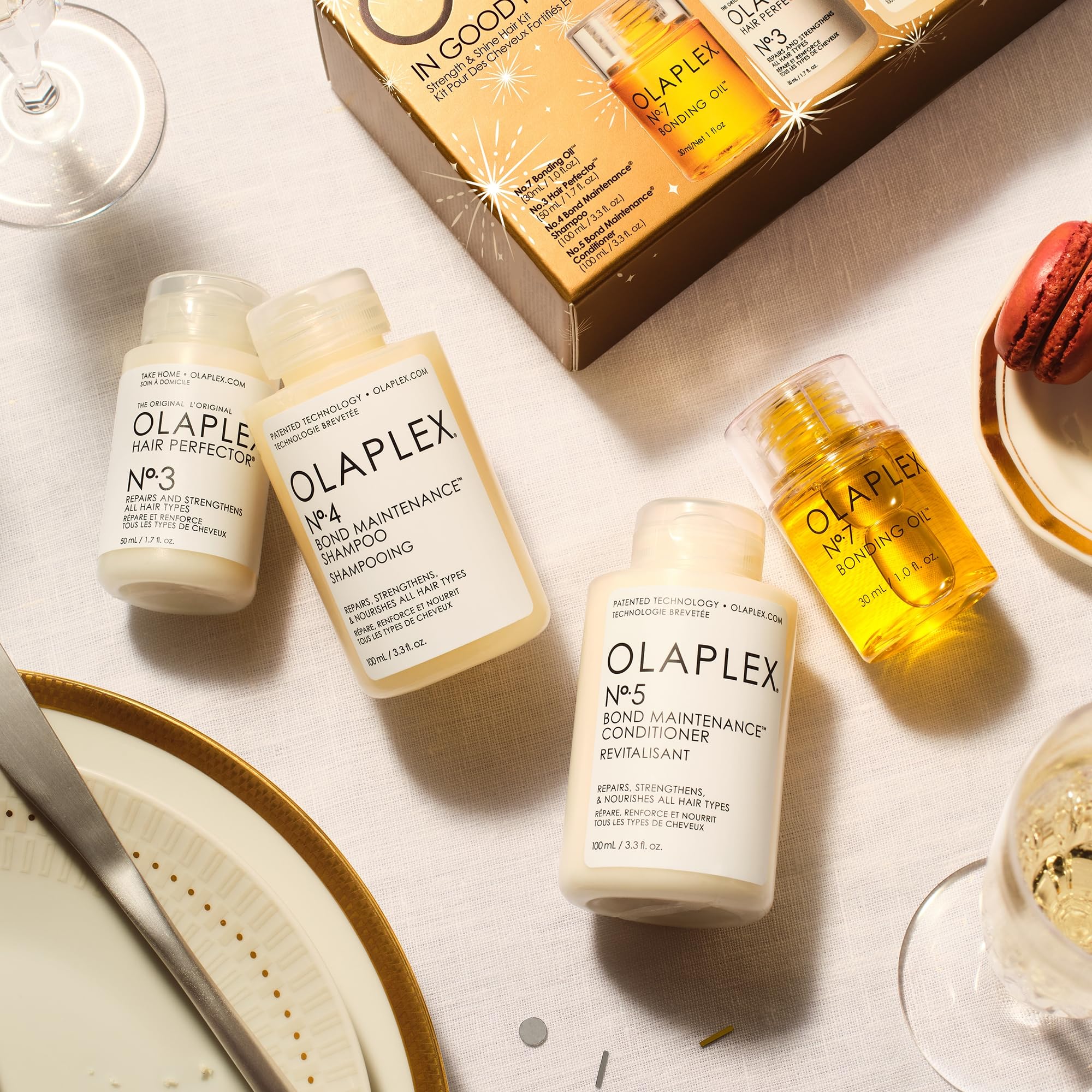 Foto 2 | Kit Para El Cabello Olaplex In Good Repair No. 3, 4, 5, 7 Con Champú Y Acondicionador - Venta Internacional.