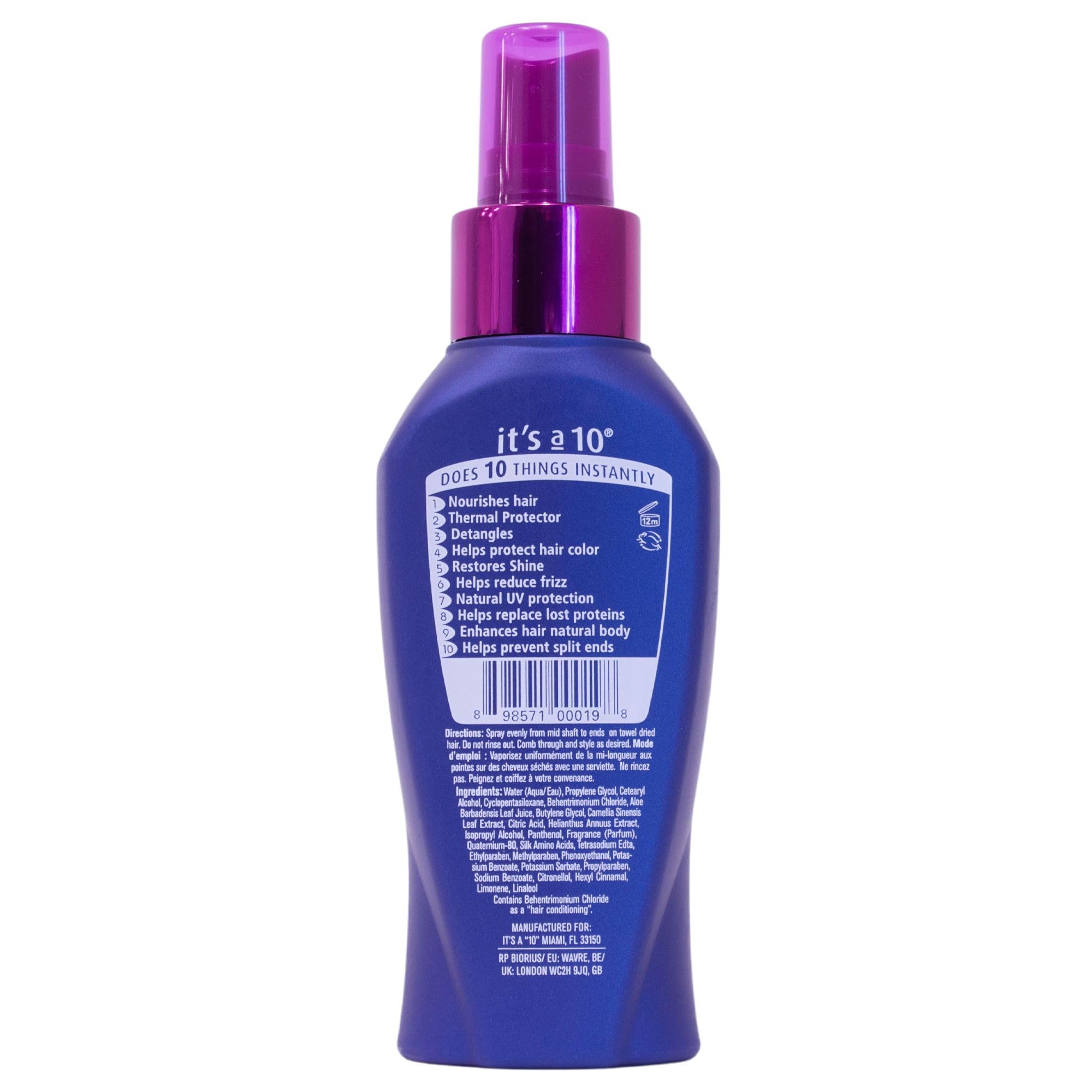 Foto 3 pulgar | Producto Sin Enjuague It's A 10 Miracle 120 Ml - Venta Internacional.