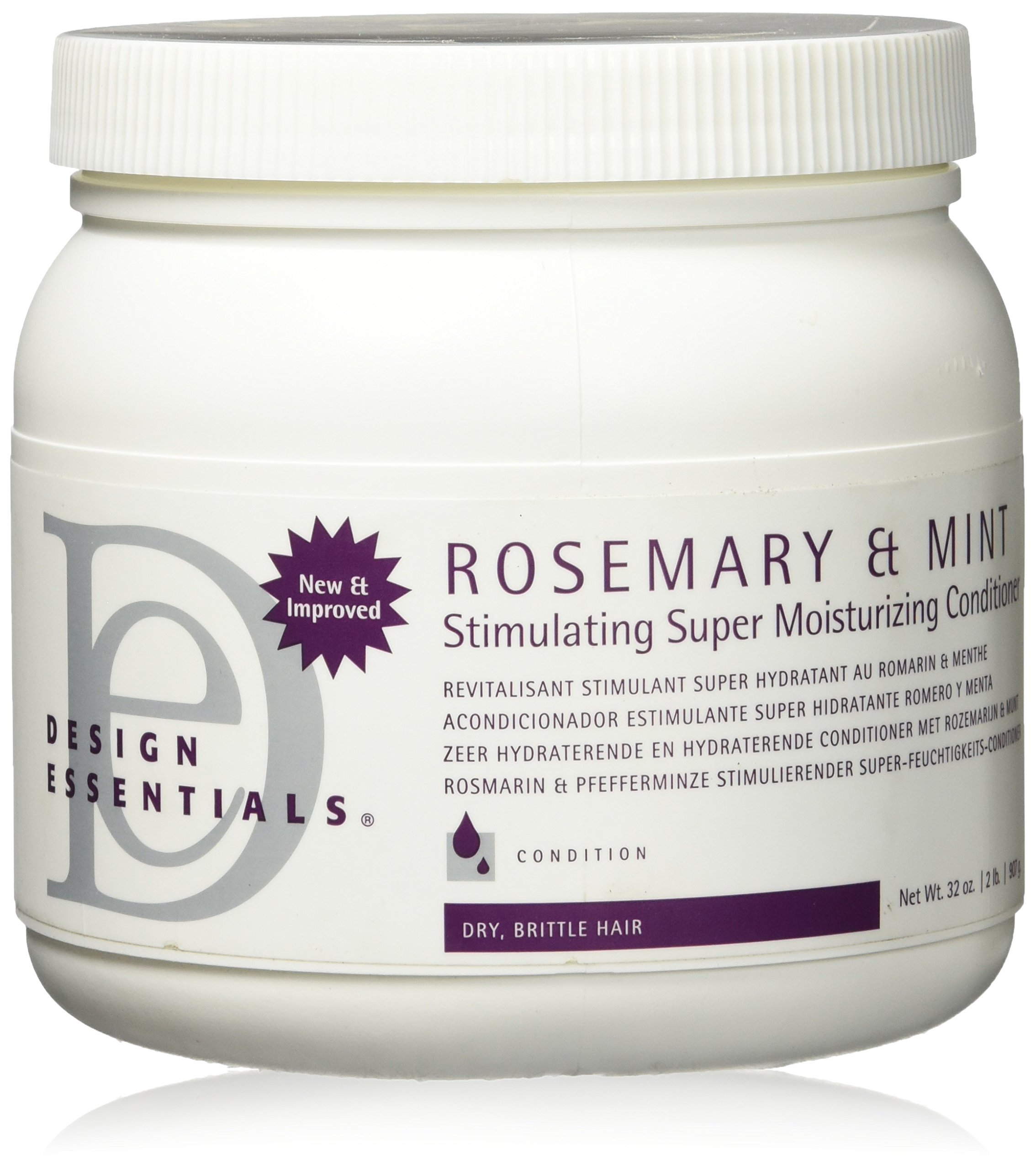 Acondicionador Design Essentials Con Romero Y Menta, 900 Ml - Venta Internacional.