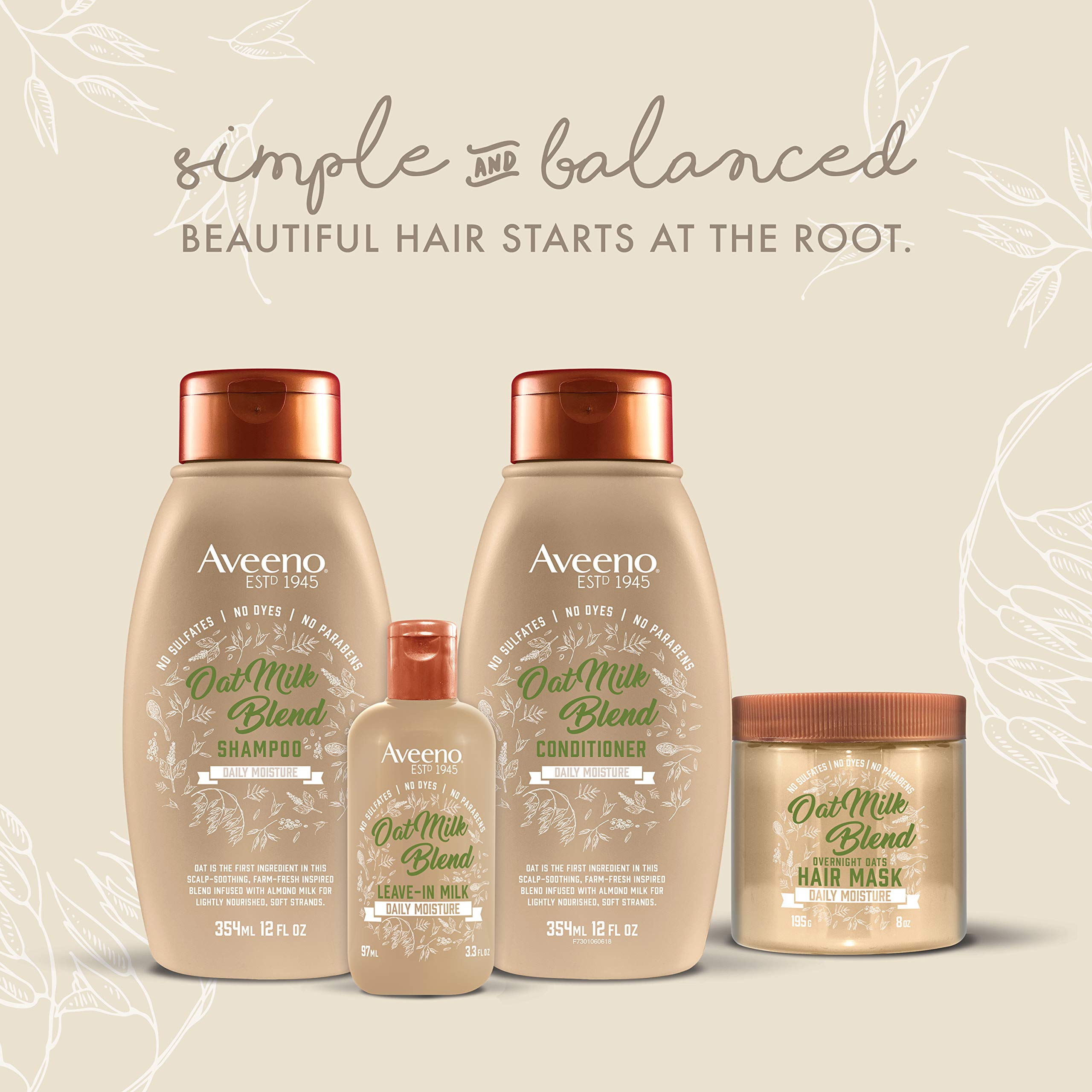 Foto 5 | Tratamiento Acondicionador Capilar Sin Enjuague Aveeno Farm-fresh - Venta Internacional.