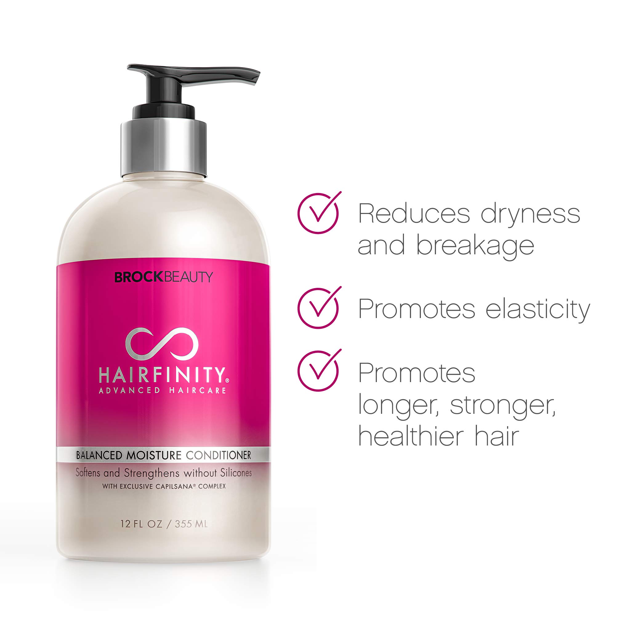 Foto 5 pulgar | Acondicionador Hairfinity Balanced Moisture Biotin 355 Ml - Venta Internacional.