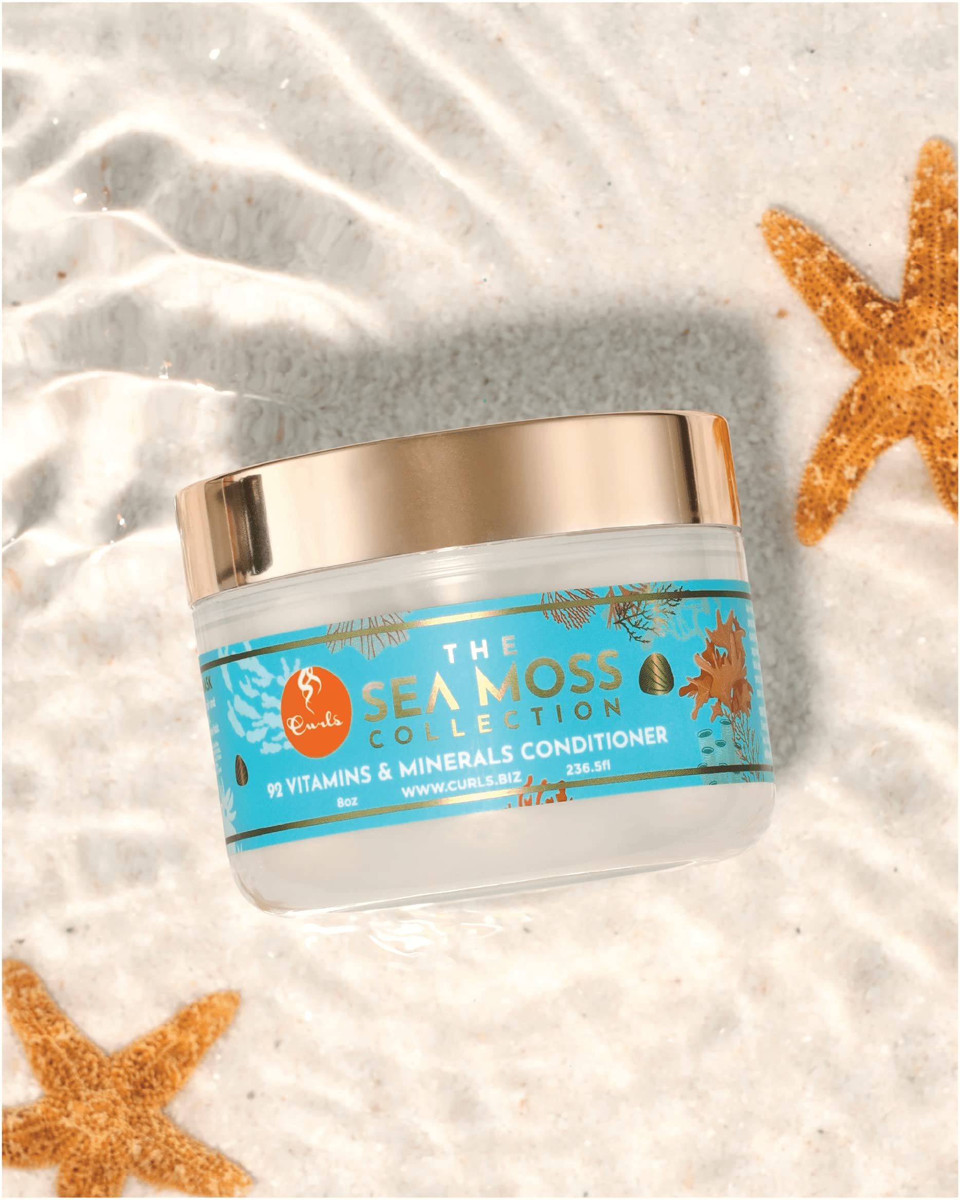 Foto 3 pulgar | Acondicionador Curls Sea Moss 92 Vitaminas Y Minerales 240 Ml - Venta Internacional.