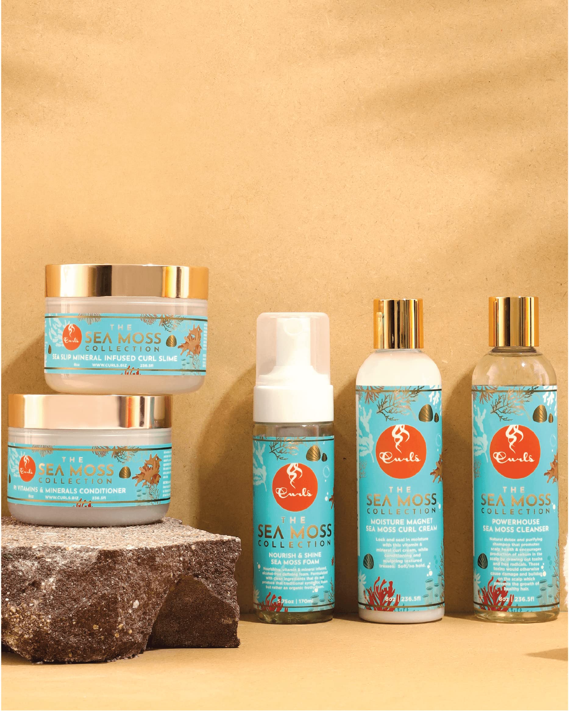 Foto 4 pulgar | Acondicionador Curls Sea Moss 92 Vitaminas Y Minerales 240 Ml - Venta Internacional.