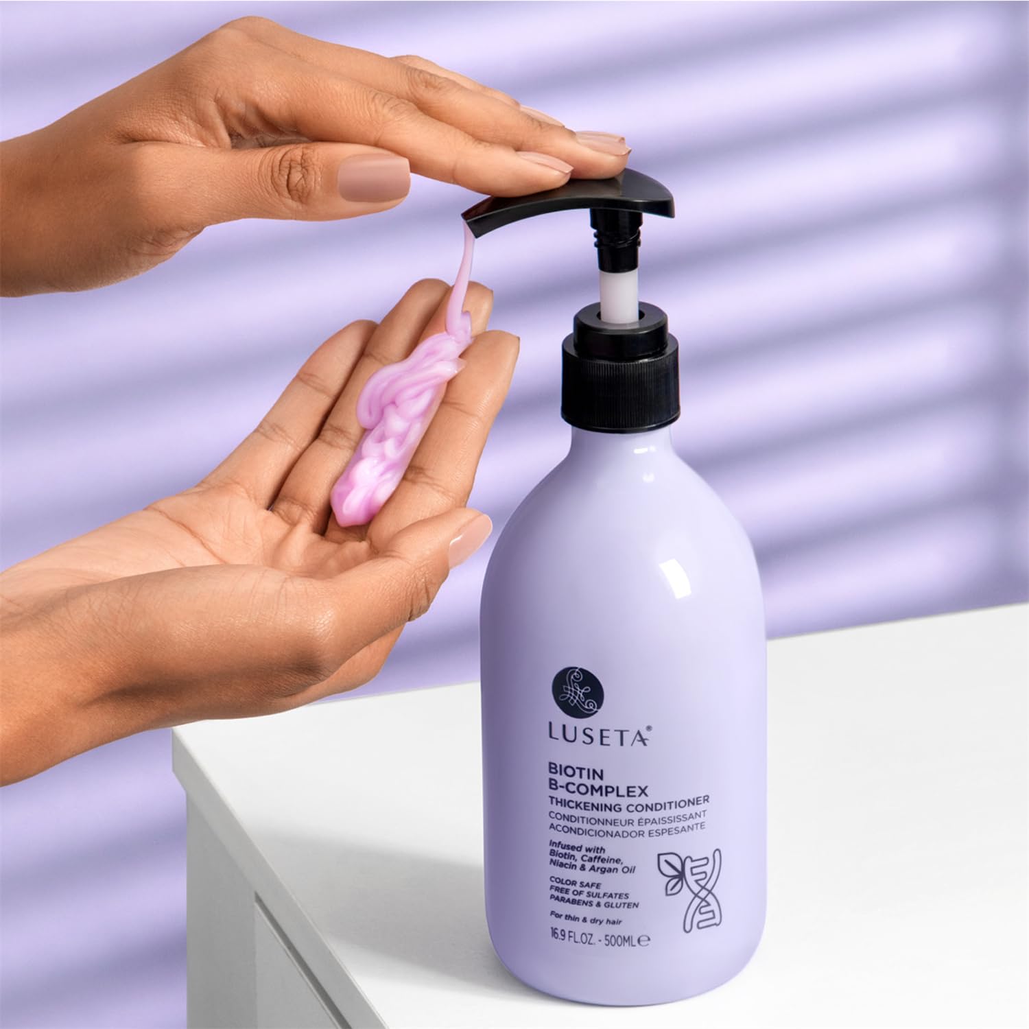 Foto 8 pulgar | Acondicionador Luseta Biotin B-complex Espesante 500 Ml - Venta Internacional.
