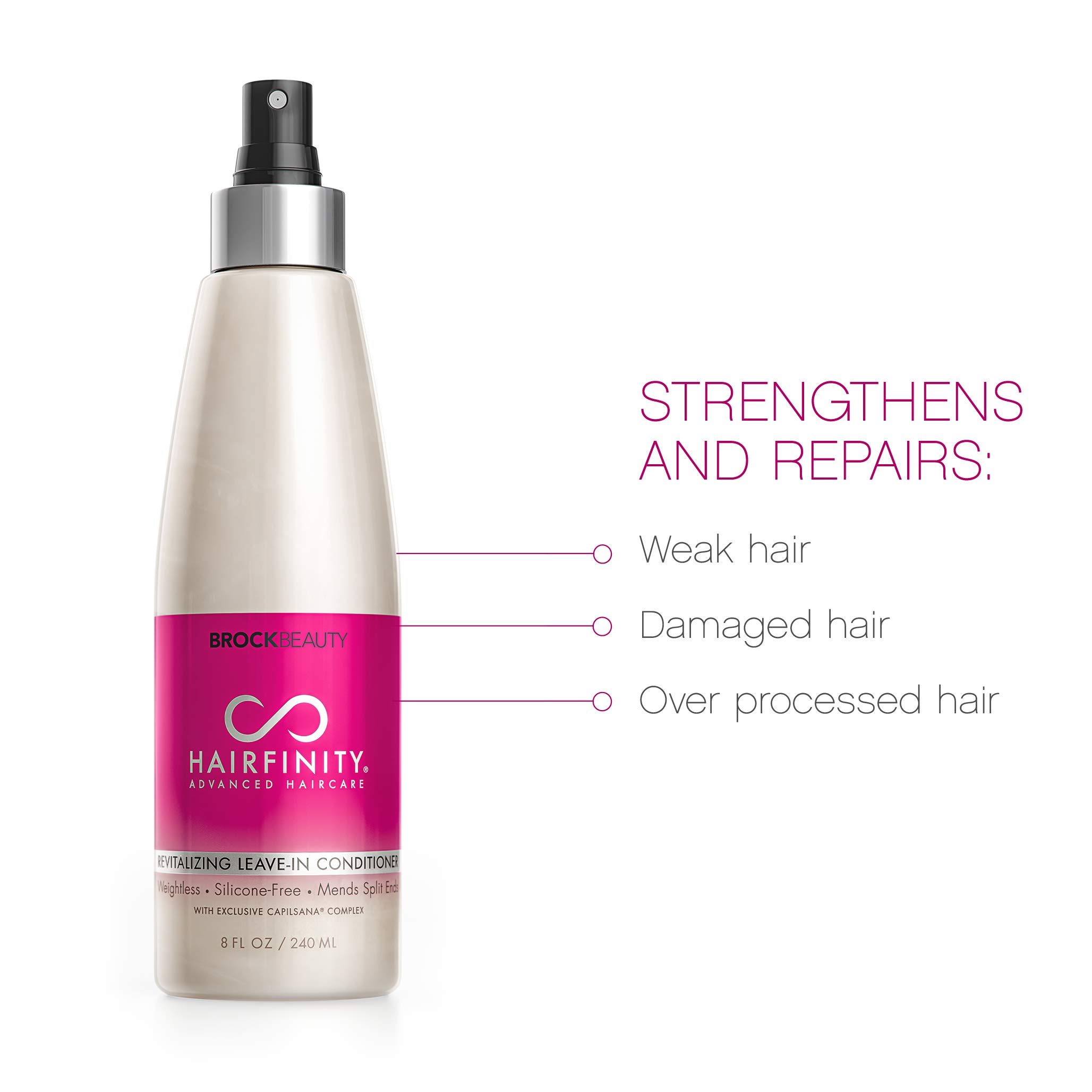 Foto 2 | Acondicionador Sin Enjuague Hairfinity Revitalizing 240 Ml De Biotina - Venta Internacional.