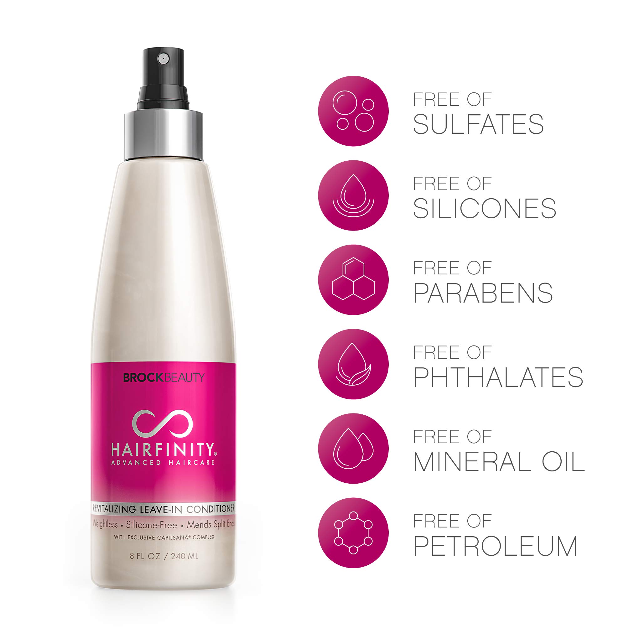 Foto 4 pulgar | Acondicionador Sin Enjuague Hairfinity Revitalizing 240 Ml De Biotina - Venta Internacional.