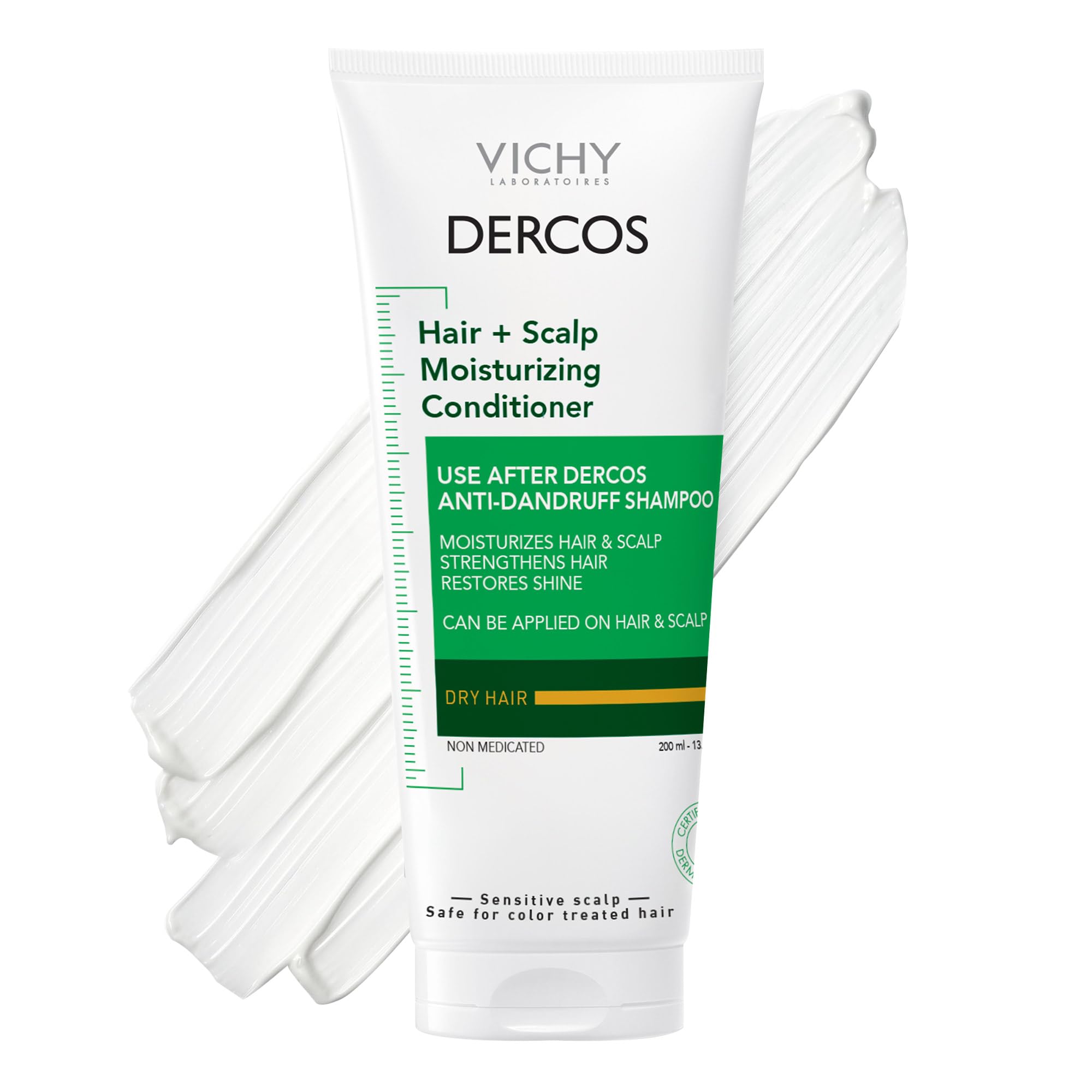 Foto 2 pulgar | Acondicionador Vichy Dercos Hidratante Para Cabello Y Cuero Cabello 200 Ml - Venta Internacional.