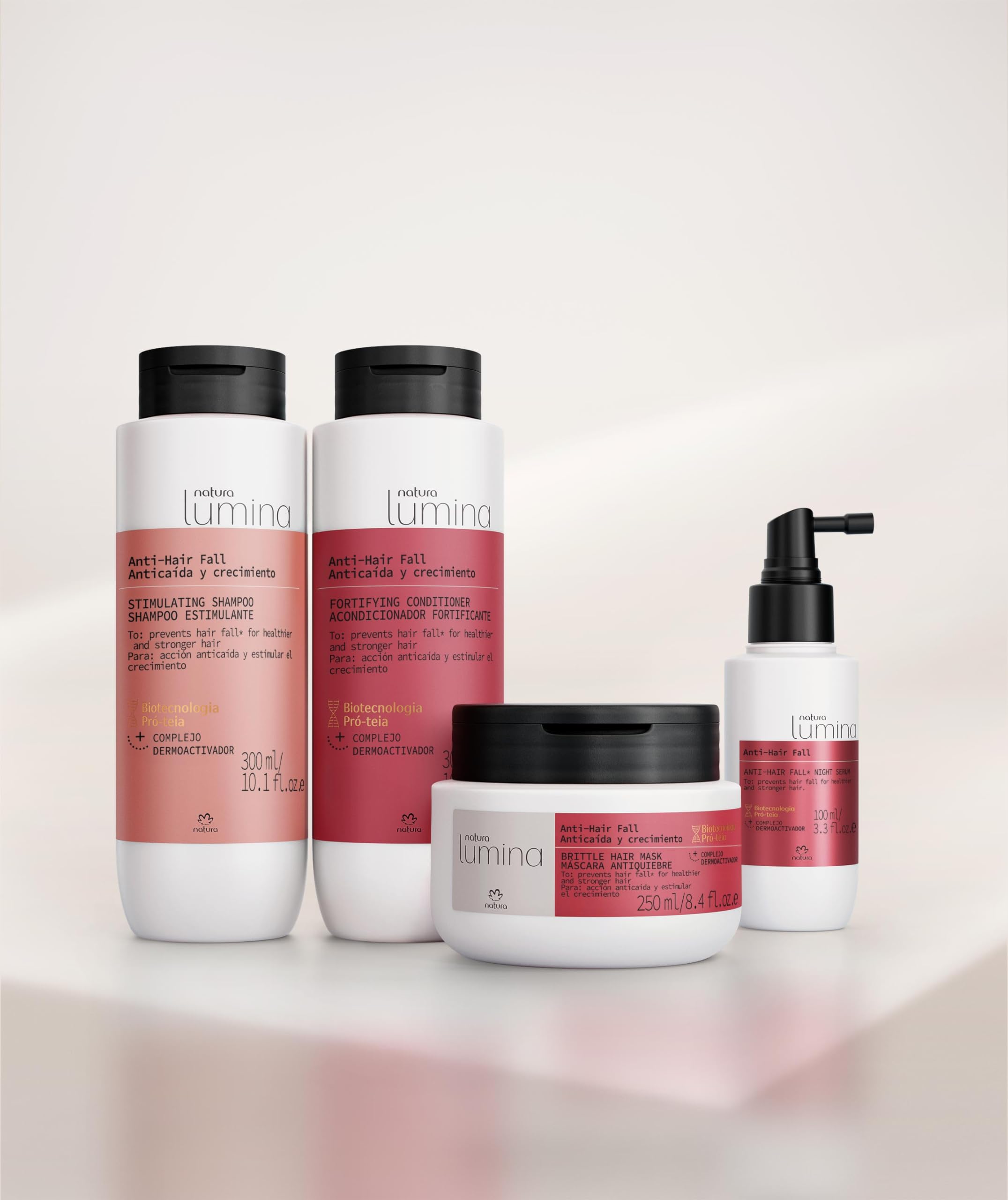 Foto 4 | Acondicionador Natura Lumina Anticaída 300 Ml Vegan - Venta Internacional.